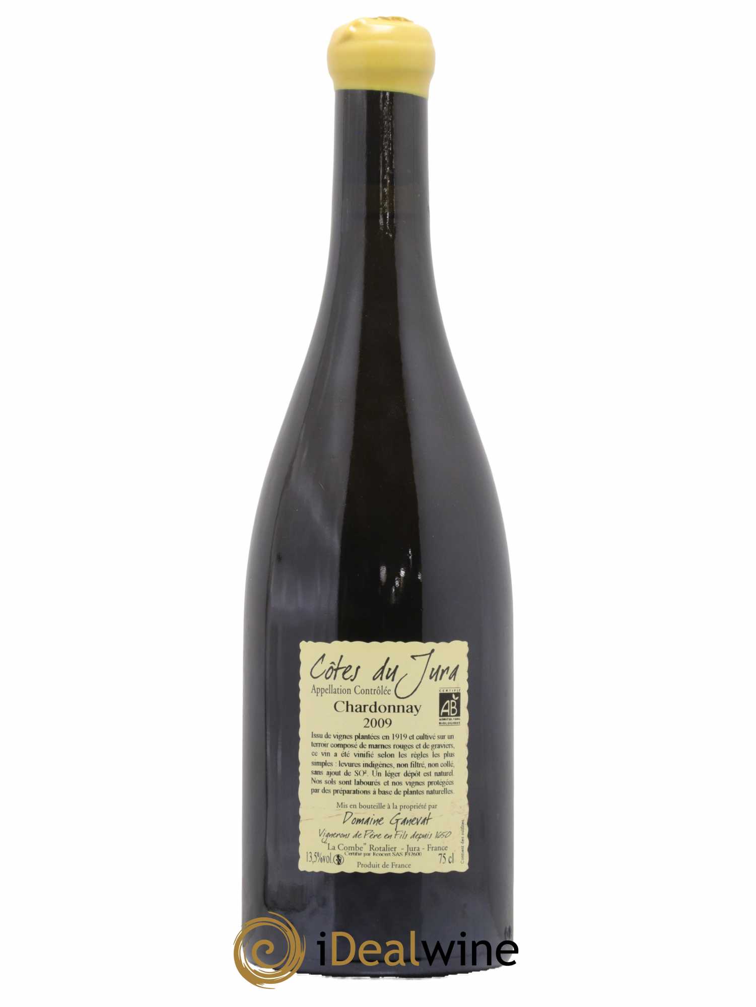 Côtes du Jura Les Grands Teppes Vieilles Vignes Jean-François Ganevat (Domaine) 2009 - Posten von 1 Flasche - 1
