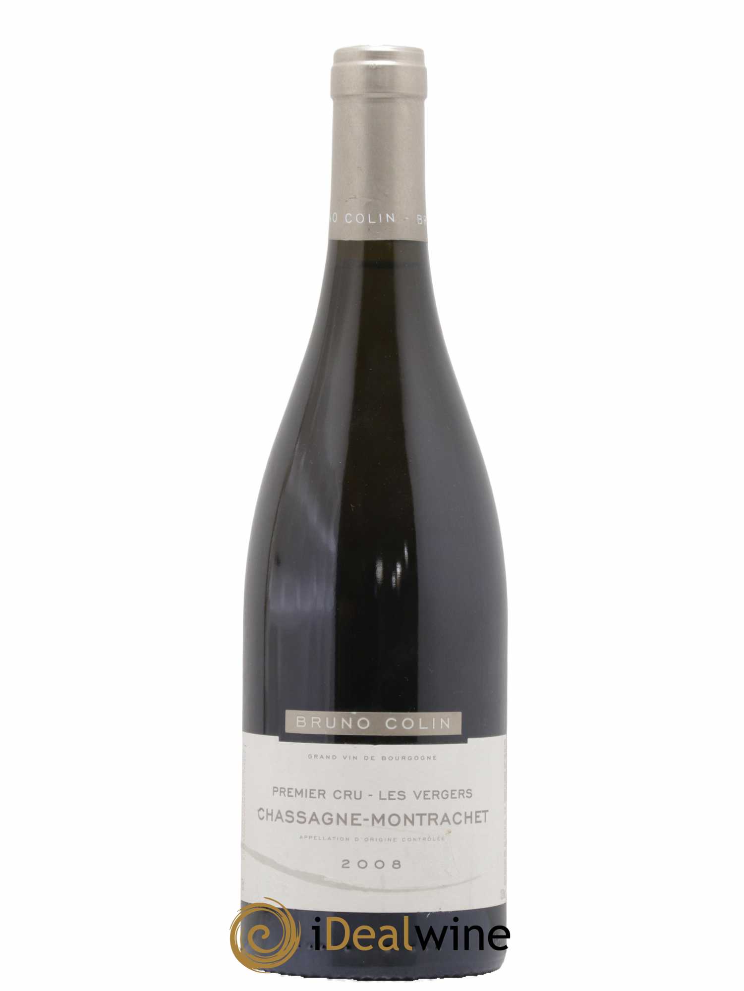 Chassagne-Montrachet 1er Cru Les Vergers Bruno Colin 2008 - Lot de 1 bouteille - 0