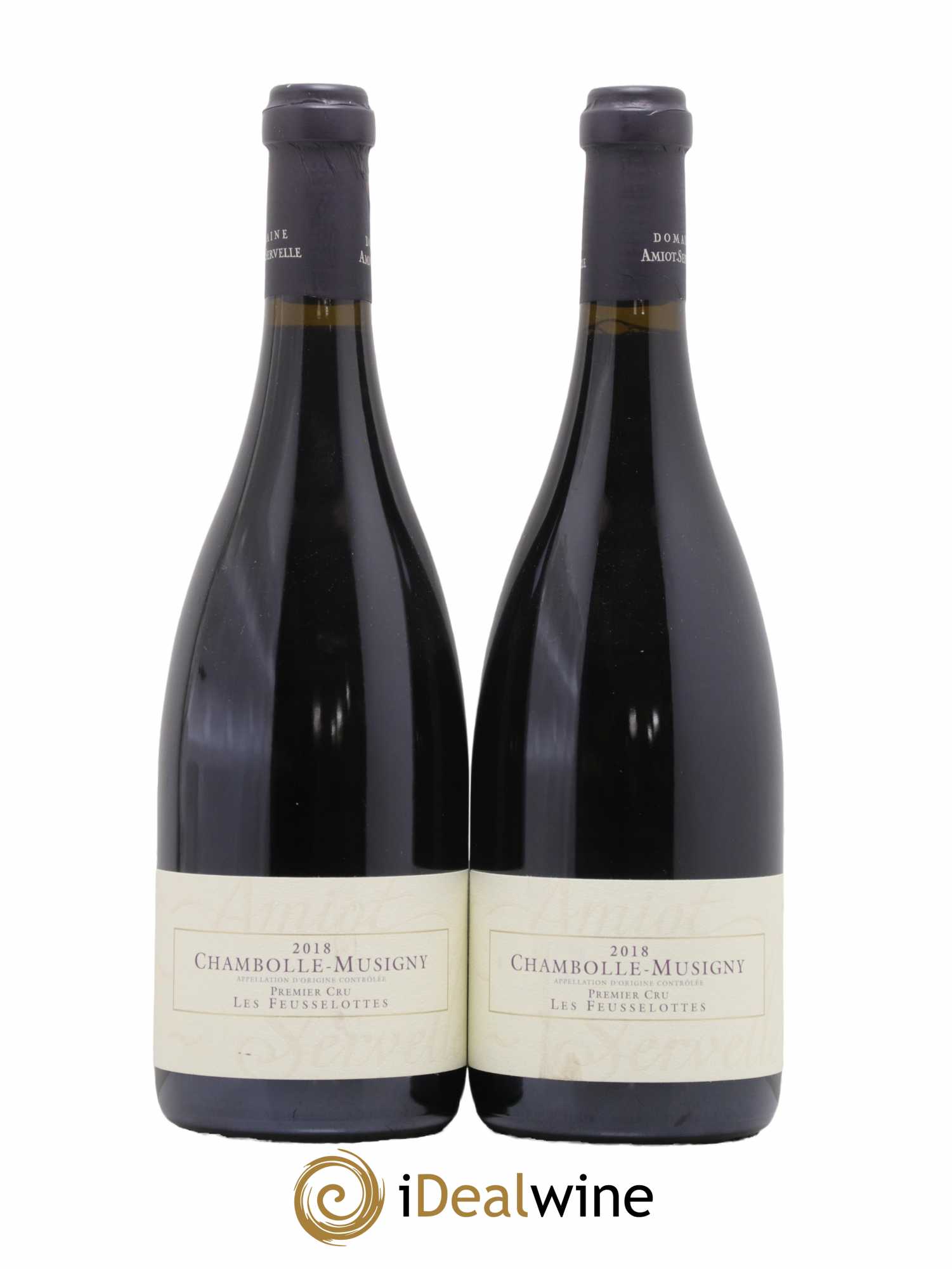 Chambolle-Musigny 1er Cru Les Feusselottes Amiot-Servelle 2018 - Lot de 2 bouteilles - 0