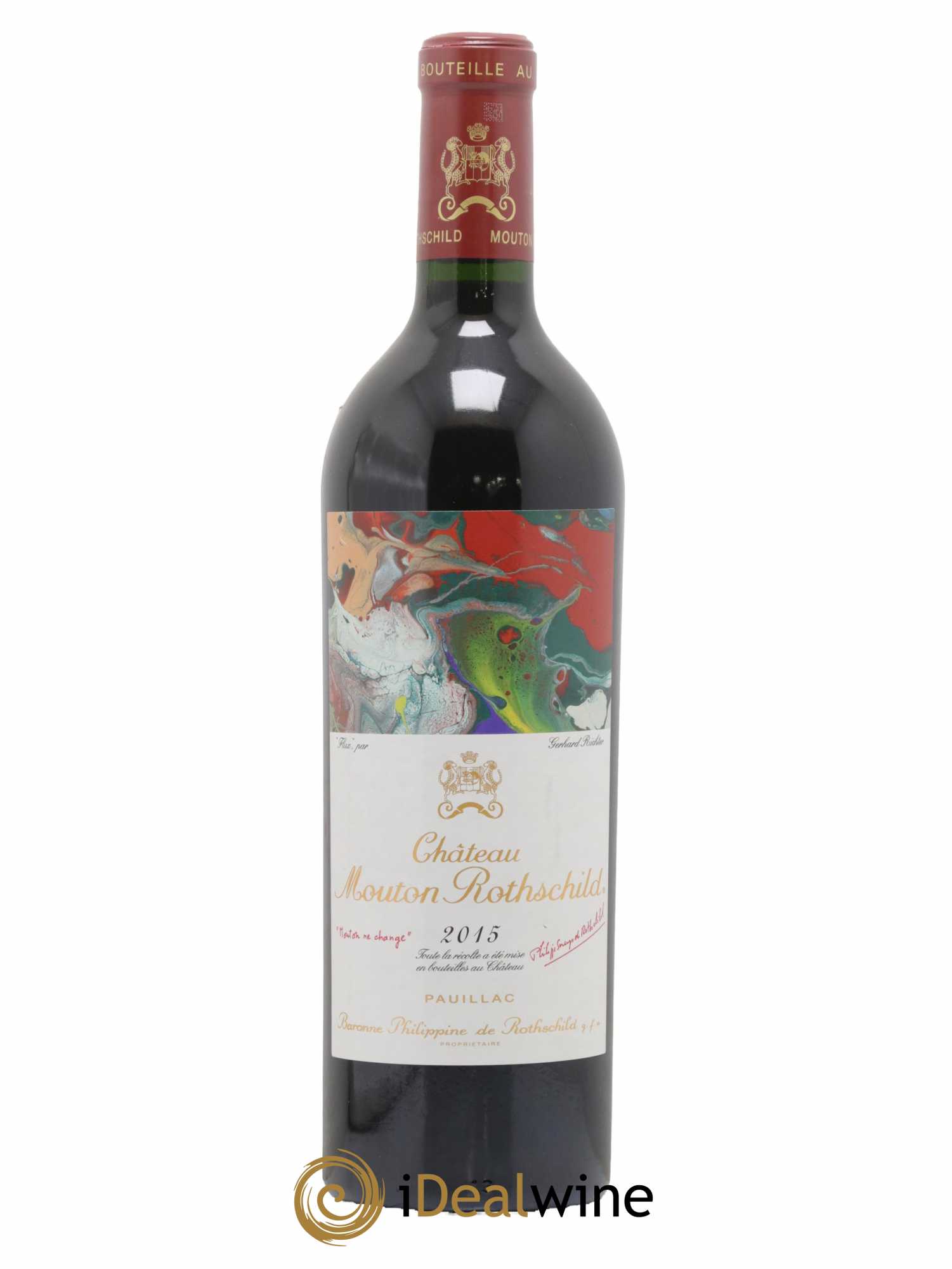 Château Mouton Rothschild 1er Grand Cru Classé 2015 - Lot de 1 bouteille - 0