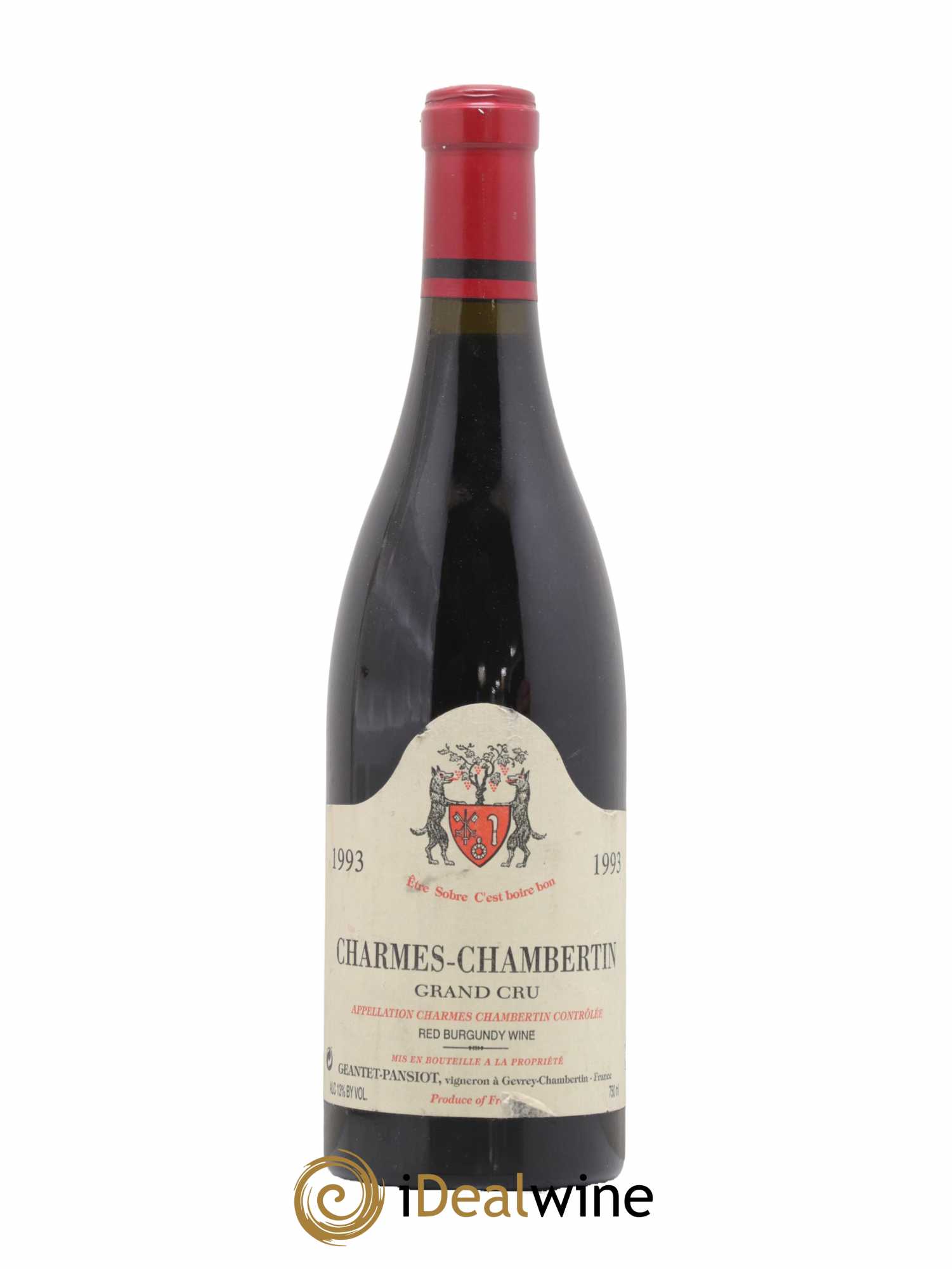 Charmes-Chambertin Grand Cru Geantet-Pansiot 1993 - Lotto di 1 bottiglia - 0