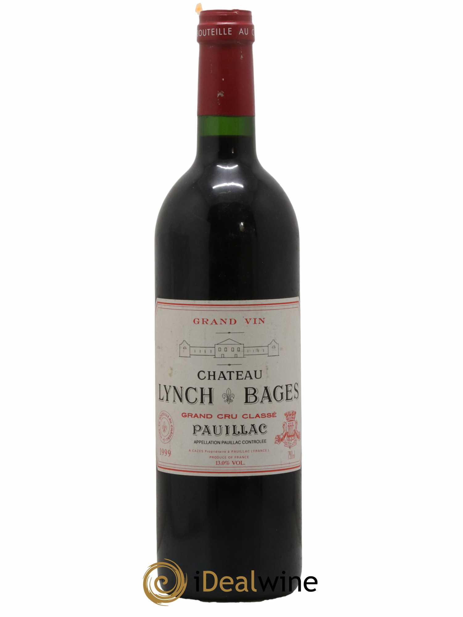 Château Lynch Bages 5ème Grand Cru Classé 1999 - Lot de 1 bouteille - 0