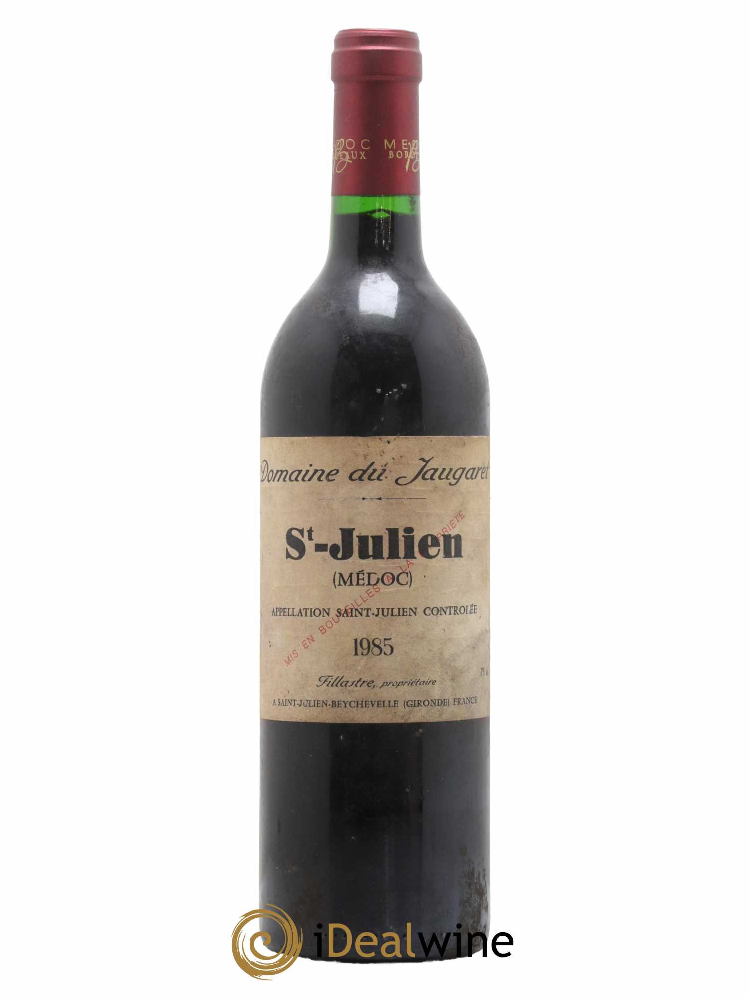 Domaine du Jaugaret 1985 - Lot de 1 bouteille - 0