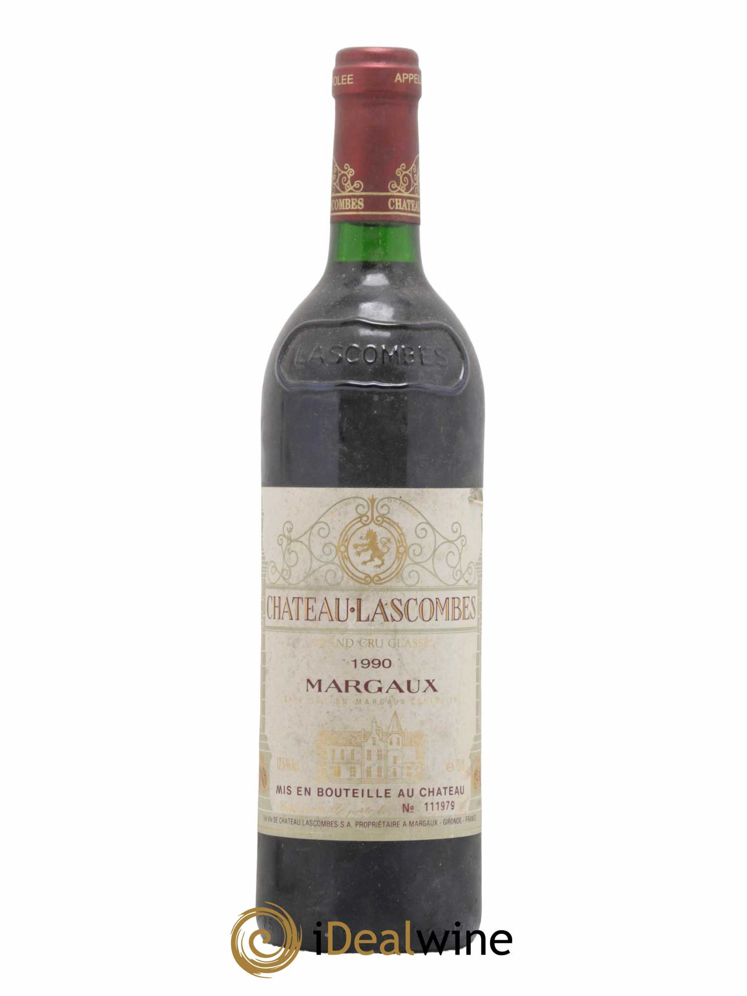 Château Lascombes 2ème Grand Cru Classé 1990 - Lot de 1 bouteille - 0