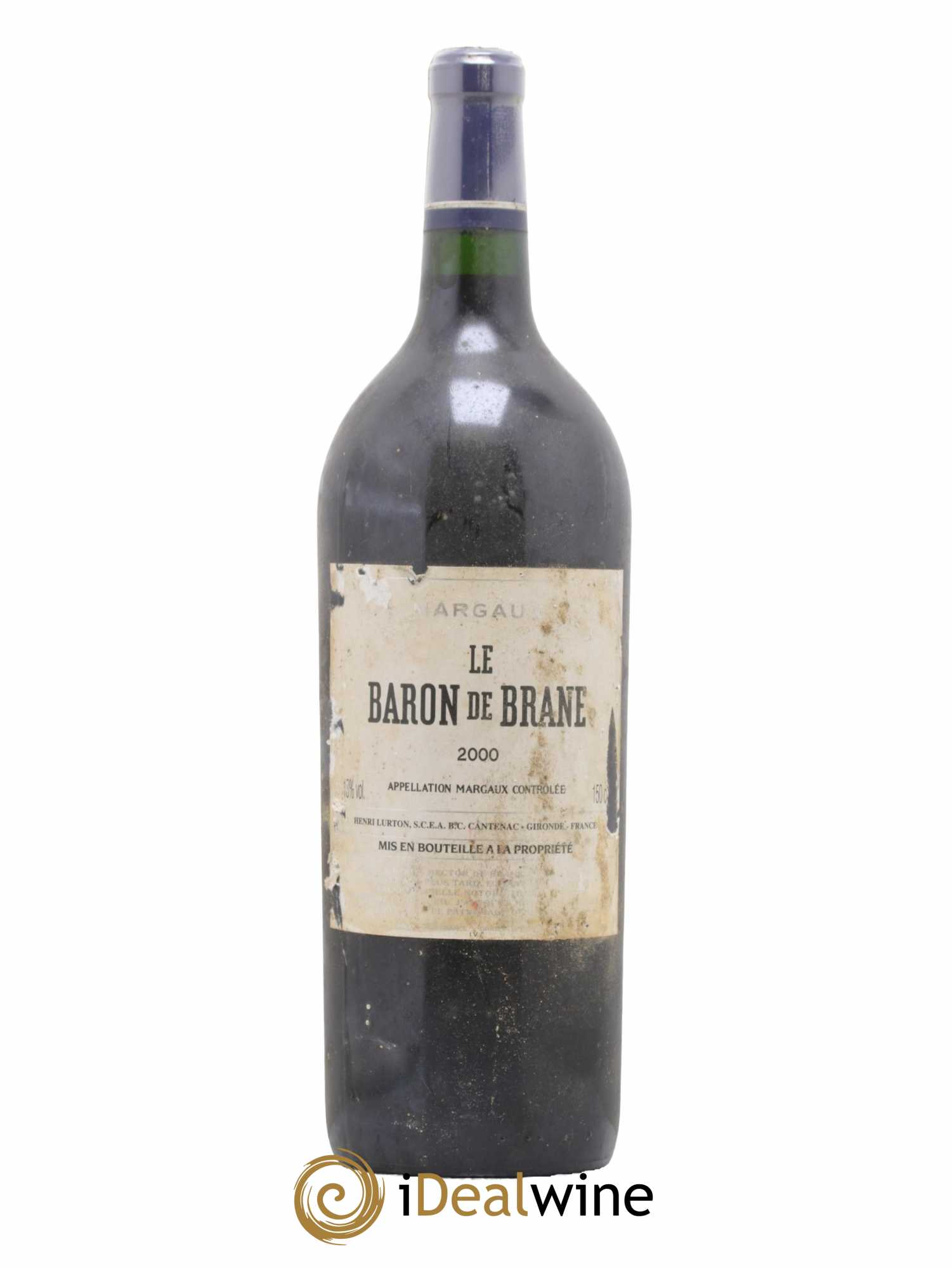 Baron de Brane Second Vin 2000 - Lot de 1 magnum - 0