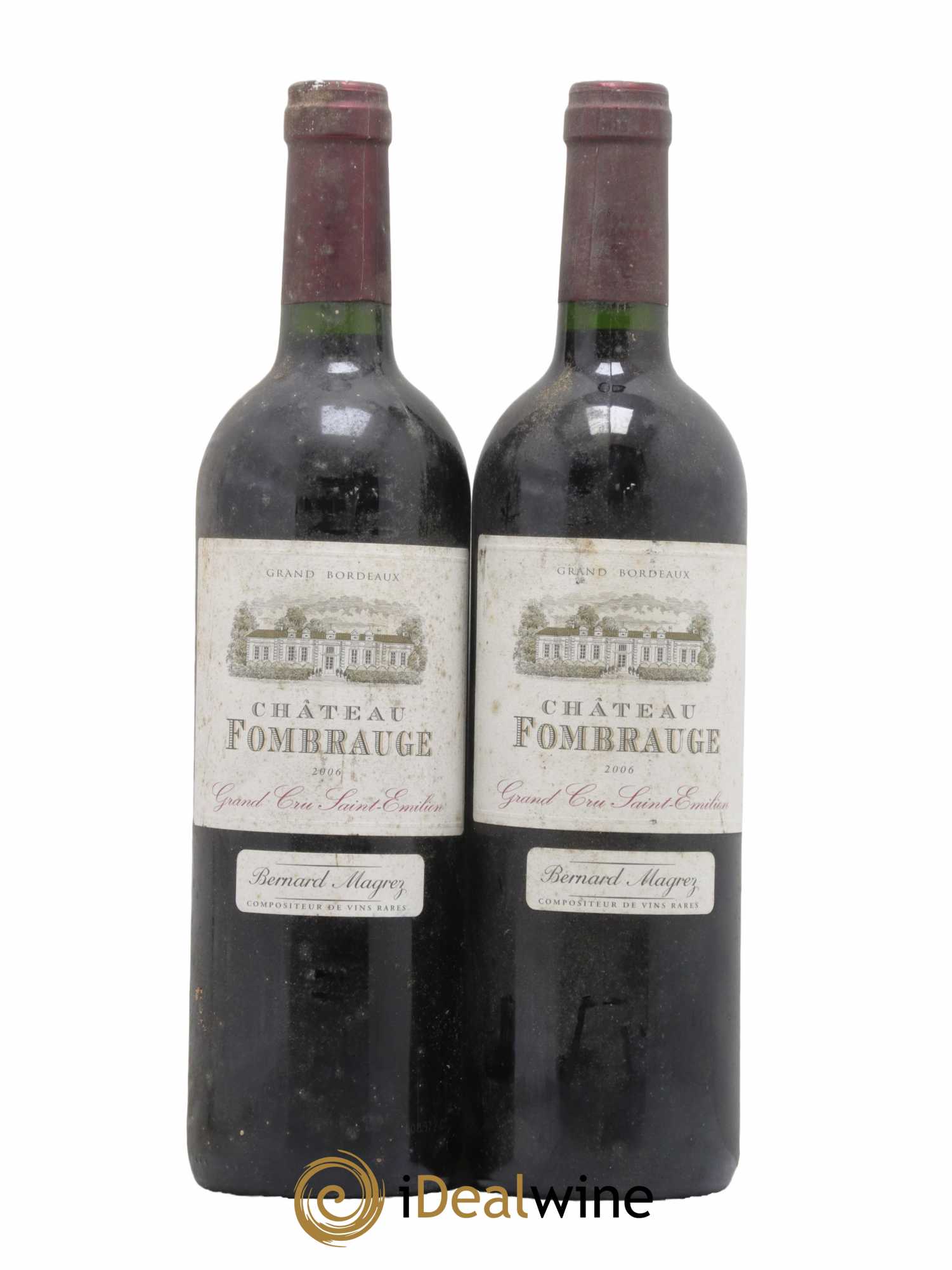 Château Fombrauge Grand Cru Classé 2006 - Lot de 2 bouteilles - 0