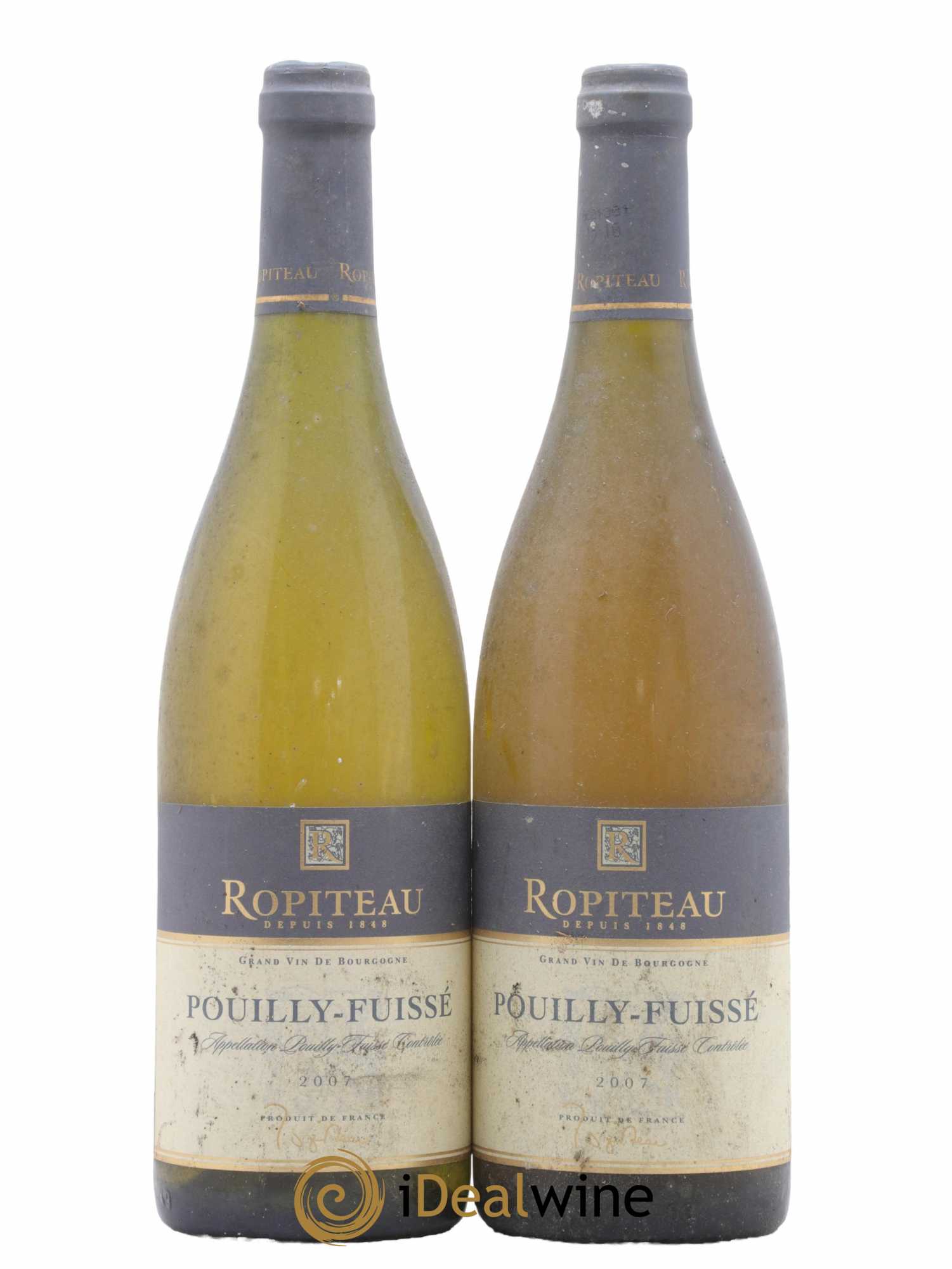 Pouilly-Fuissé Domaine Ropiteau 2007 - Lot de 2 bouteilles - 0