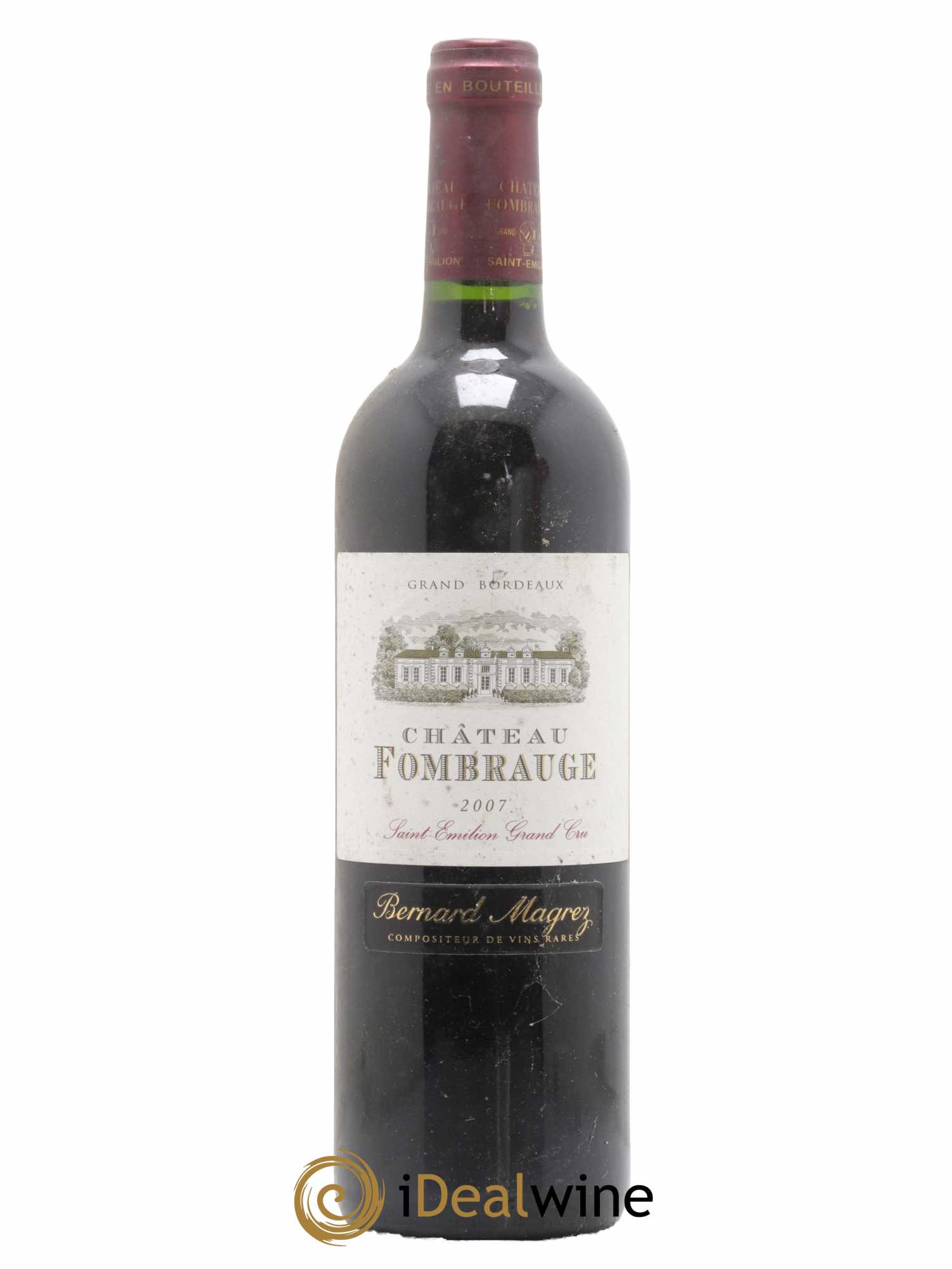 Château Fombrauge Grand Cru Classé 2007 - Lot de 1 bouteille - 0