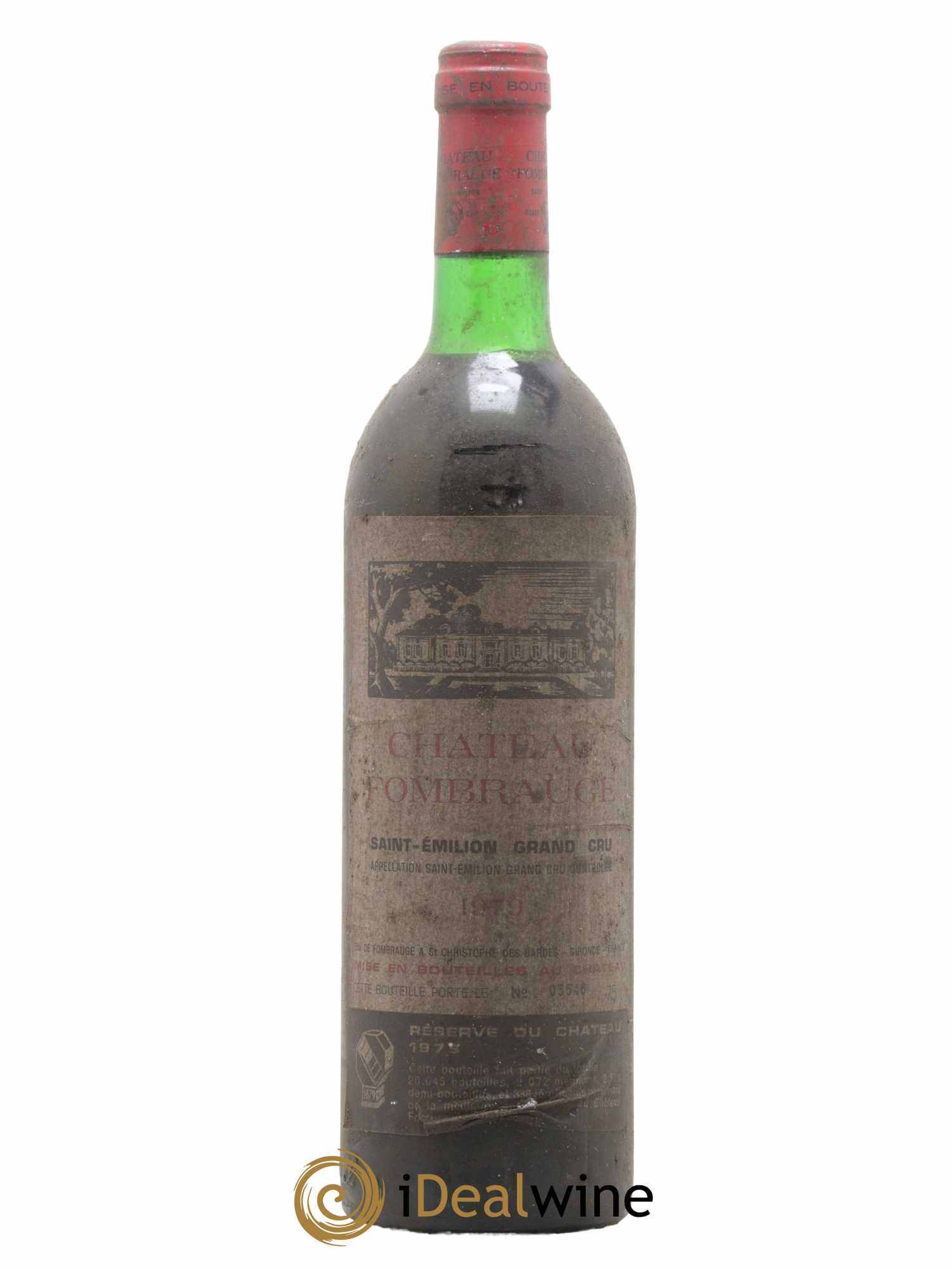 Château Fombrauge Grand Cru Classé 1979 - Lot de 1 bouteille - 0