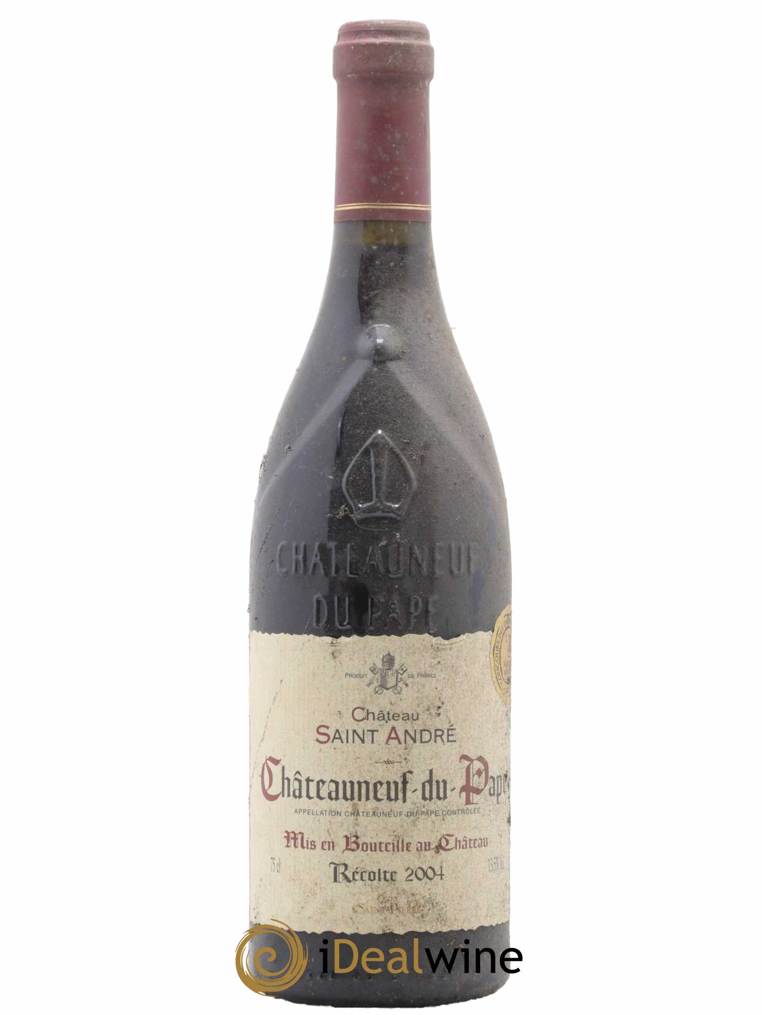 Châteauneuf-du-Pape Château Saint André 2004 - Lot de 1 bouteille - 0