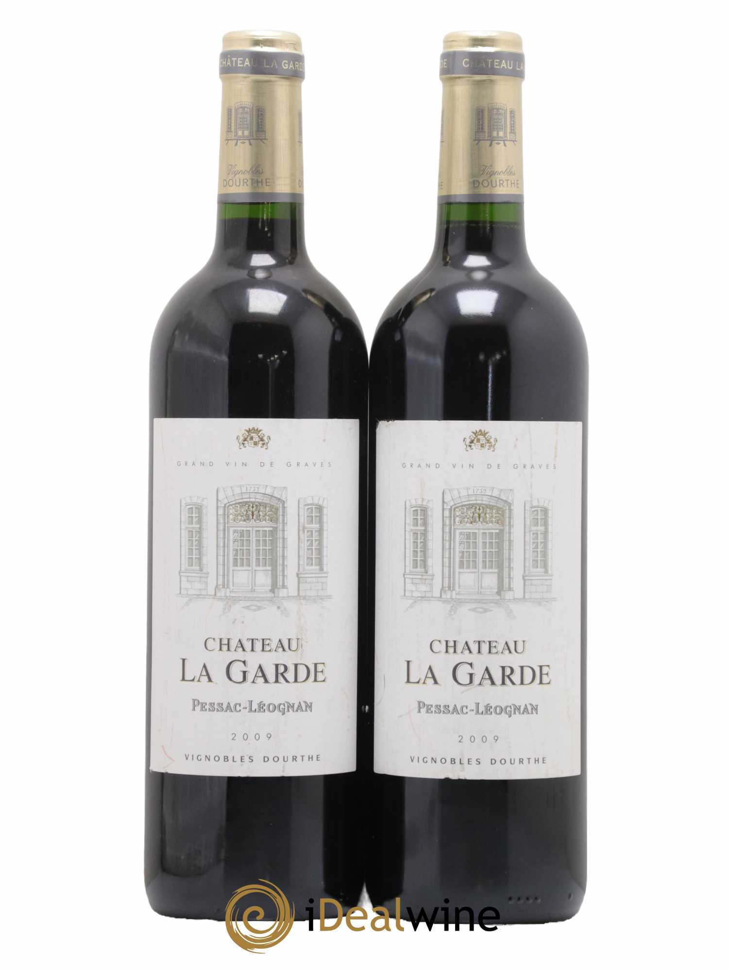 Château la Garde 2009 - Lot de 2 bouteilles - 0