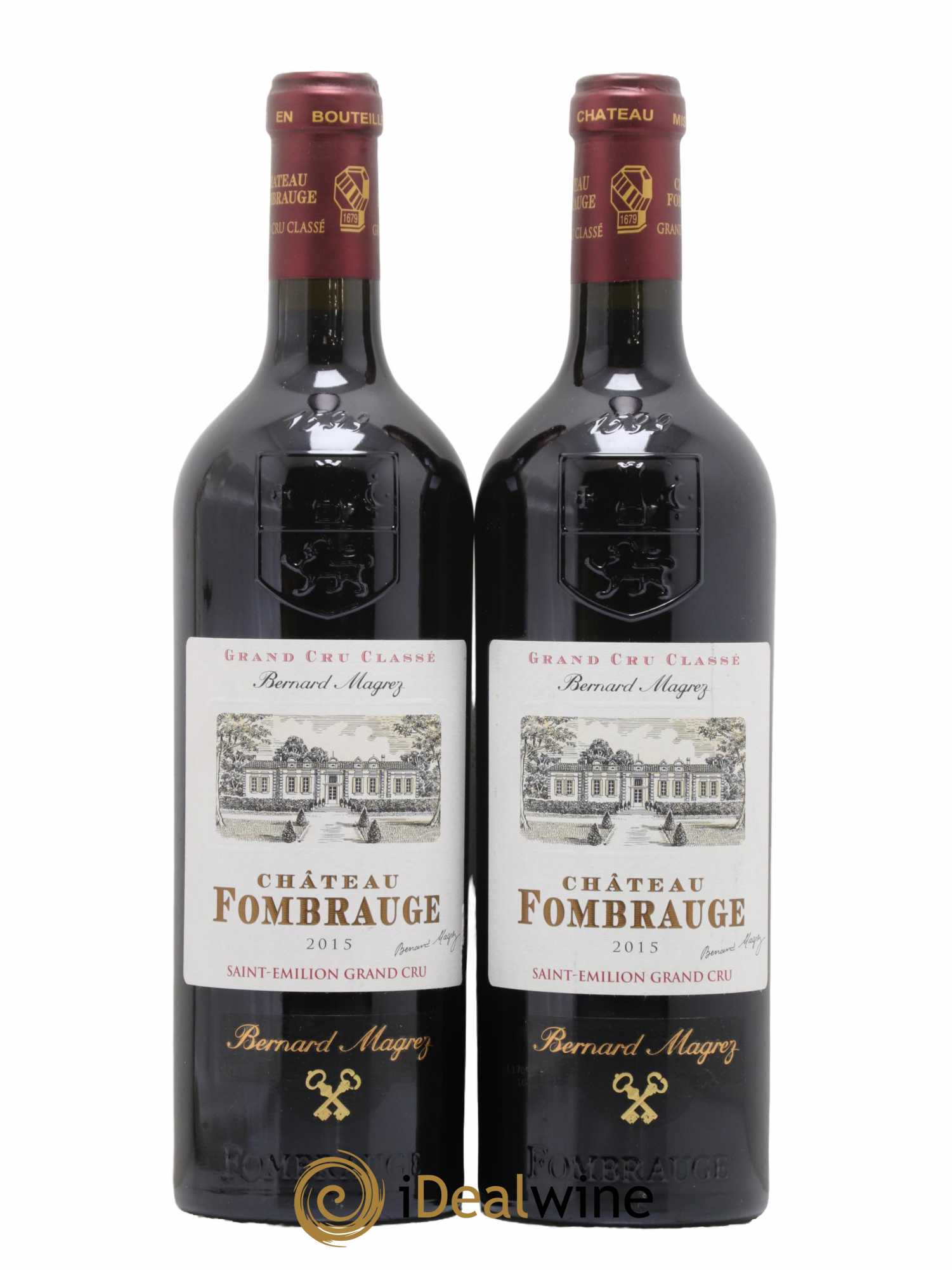 Château Fombrauge Grand Cru Classé 2015 - Lot de 2 bouteilles - 0