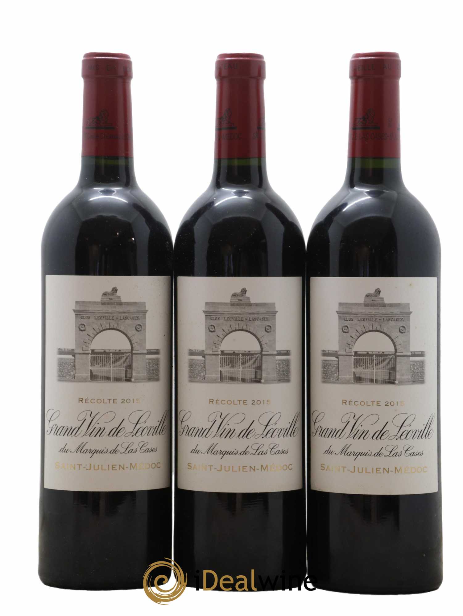 Château Léoville Las Cases 2ème Grand Cru Classé 2015 - Lot de 6 bouteilles - 1