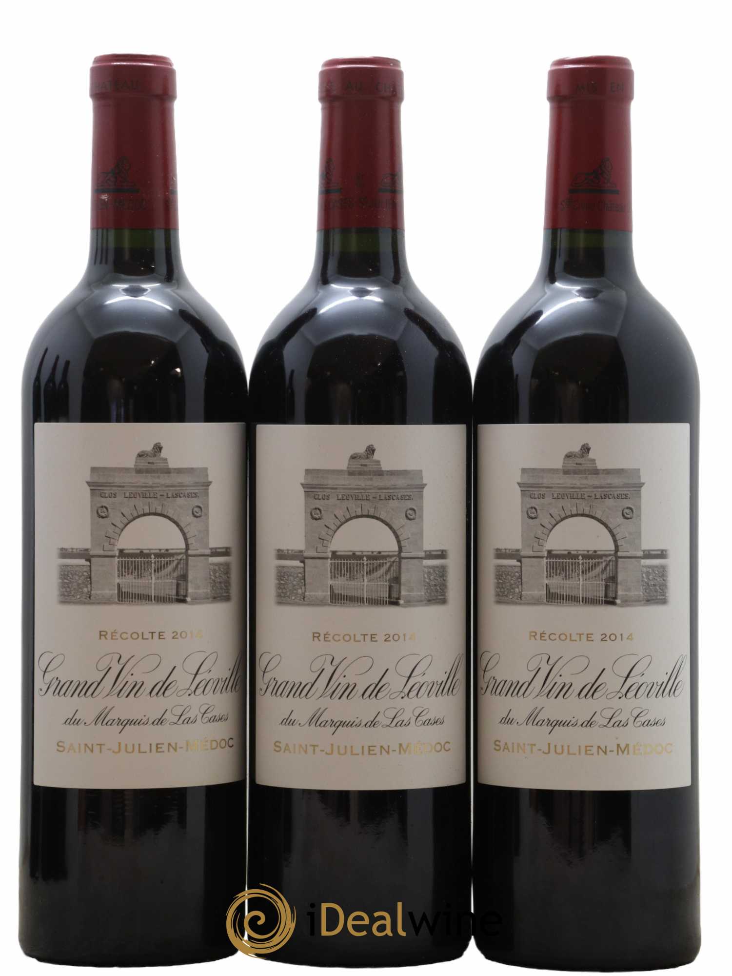 Château Léoville Las Cases 2ème Grand Cru Classé 2014 - Lot de 6 bouteilles - 1