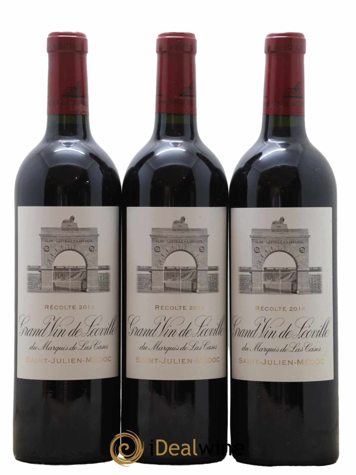 Château Léoville Las Cases 2ème Grand Cru Classé 2014 - Lot de 6 bouteilles - 3