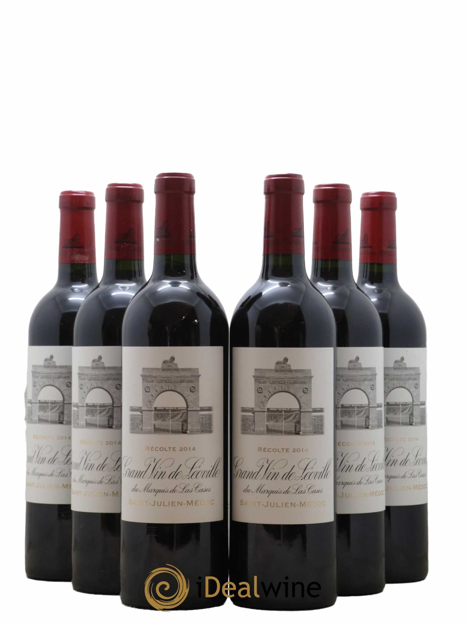 Château Léoville Las Cases 2ème Grand Cru Classé 2014 - Lot de 6 bouteilles - 0
