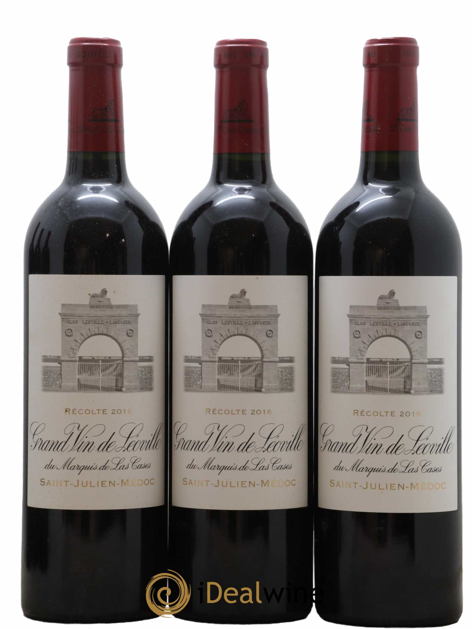 Château Léoville Las Cases 2ème Grand Cru Classé 2016 - Lot de 6 bouteilles - 1