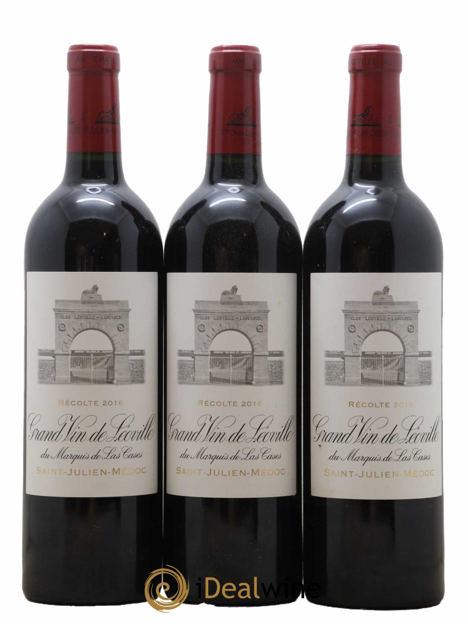 Château Léoville Las Cases 2ème Grand Cru Classé 2016 - Lot de 6 bouteilles - 3