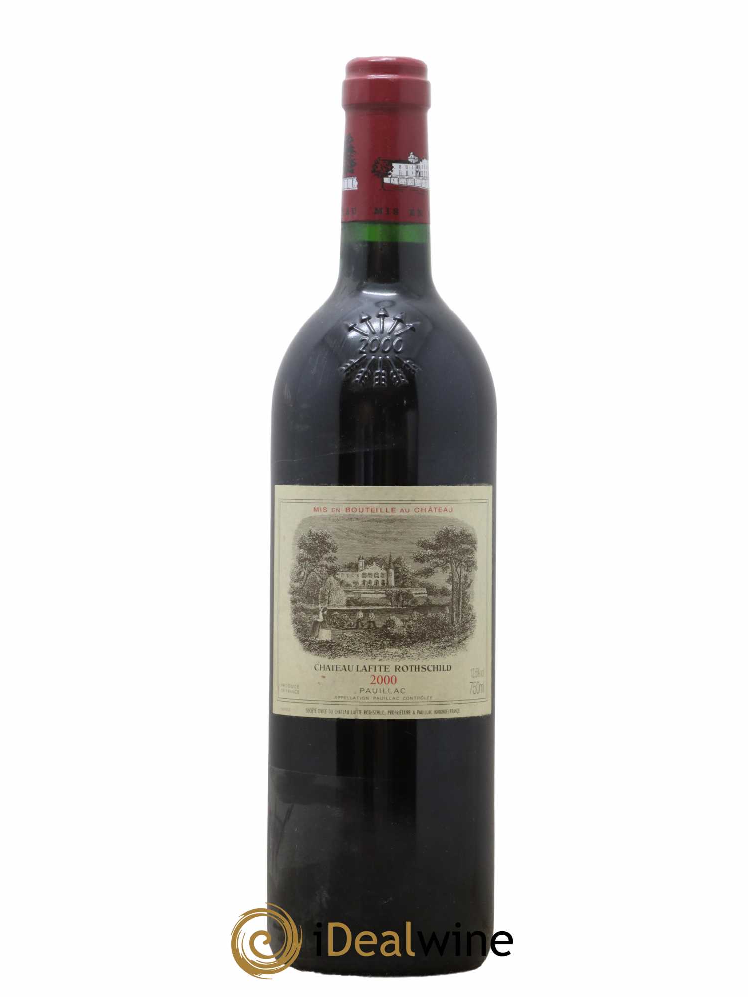 Château Lafite Rothschild 1er Grand Cru Classé 2000 - Lot de 1 bouteille - 0