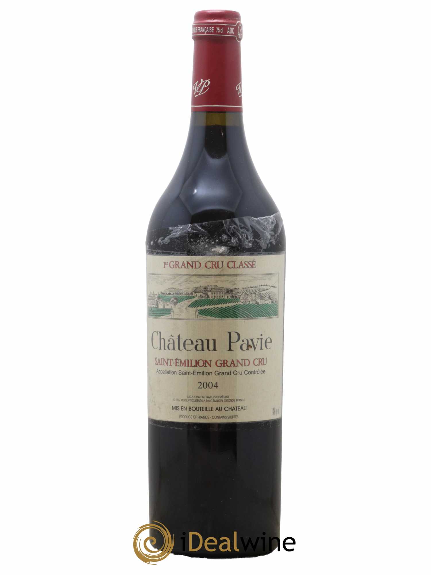 Château Pavie 1er Grand Cru Classé A 2004 - Lot de 1 bouteille - 0