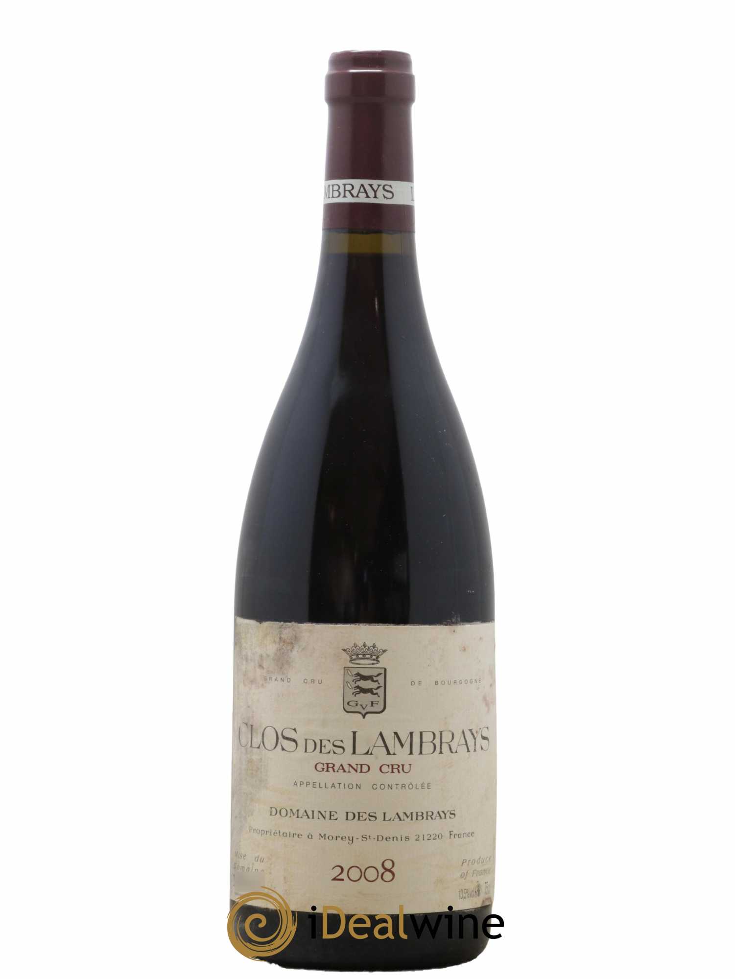 Clos des Lambrays Grand Cru Domaine des Lambrays 2008 - Lot de 1 bouteille - 0