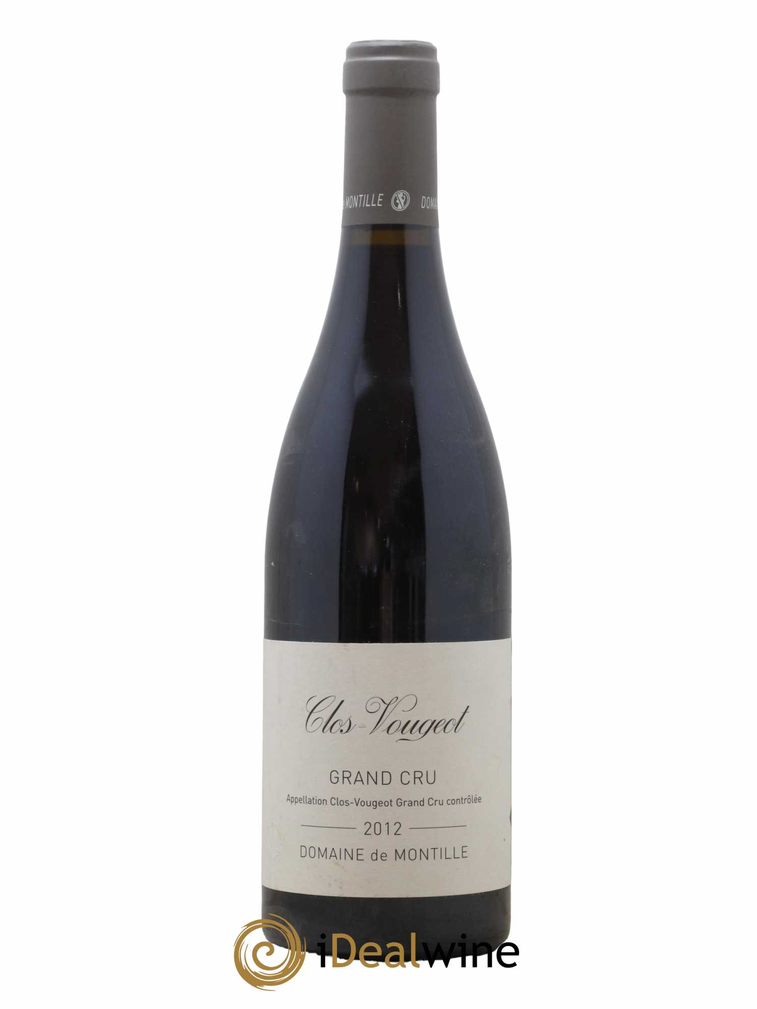 Clos de Vougeot Grand Cru De Montille (Domaine) 2012 - Lot de 1 bouteille - 0