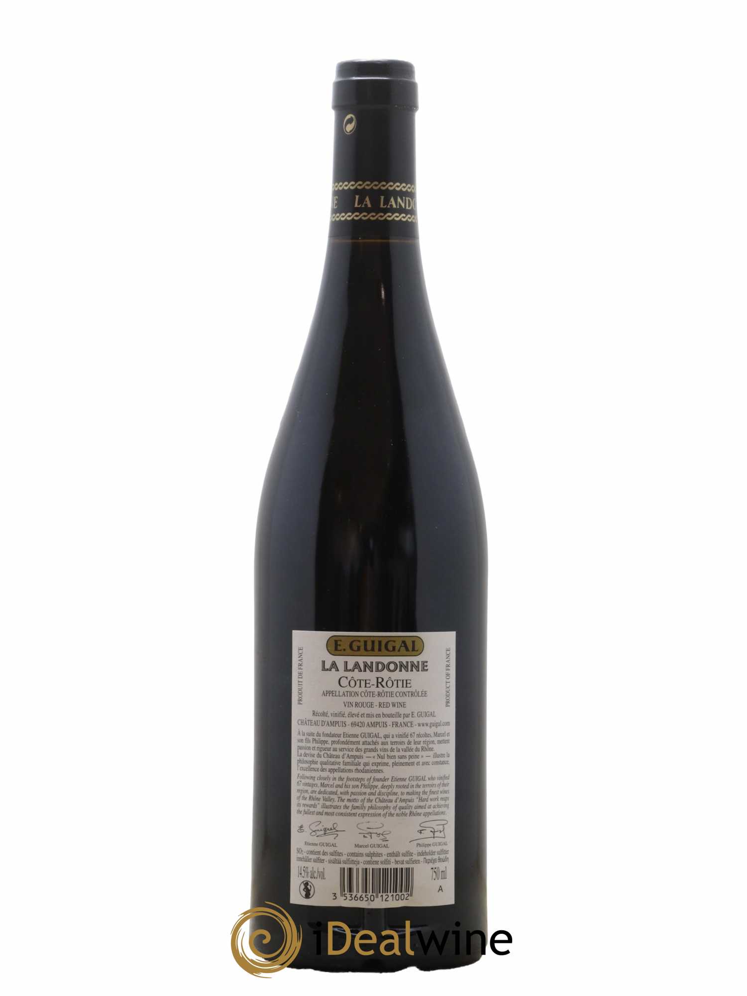 Côte-Rôtie La Landonne Guigal 2018 - Lot of 1 bottle - 1