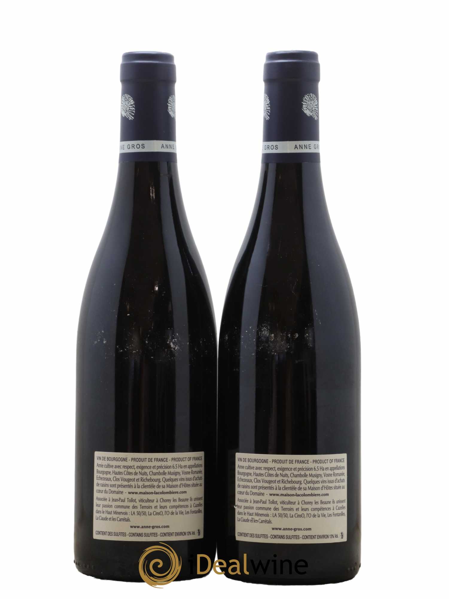 Echezeaux Grand Cru Les Loachausses Anne Gros 2014 - Lot de 2 bouteilles - 1