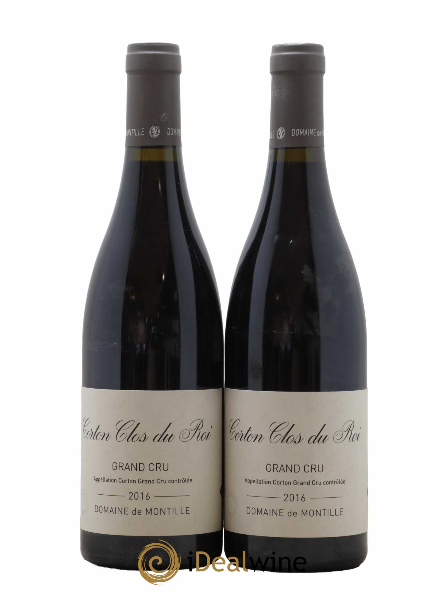 Corton Grand Cru Clos du Roi De Montille (Domaine) 2016 - Lot de 2 bouteilles - 0