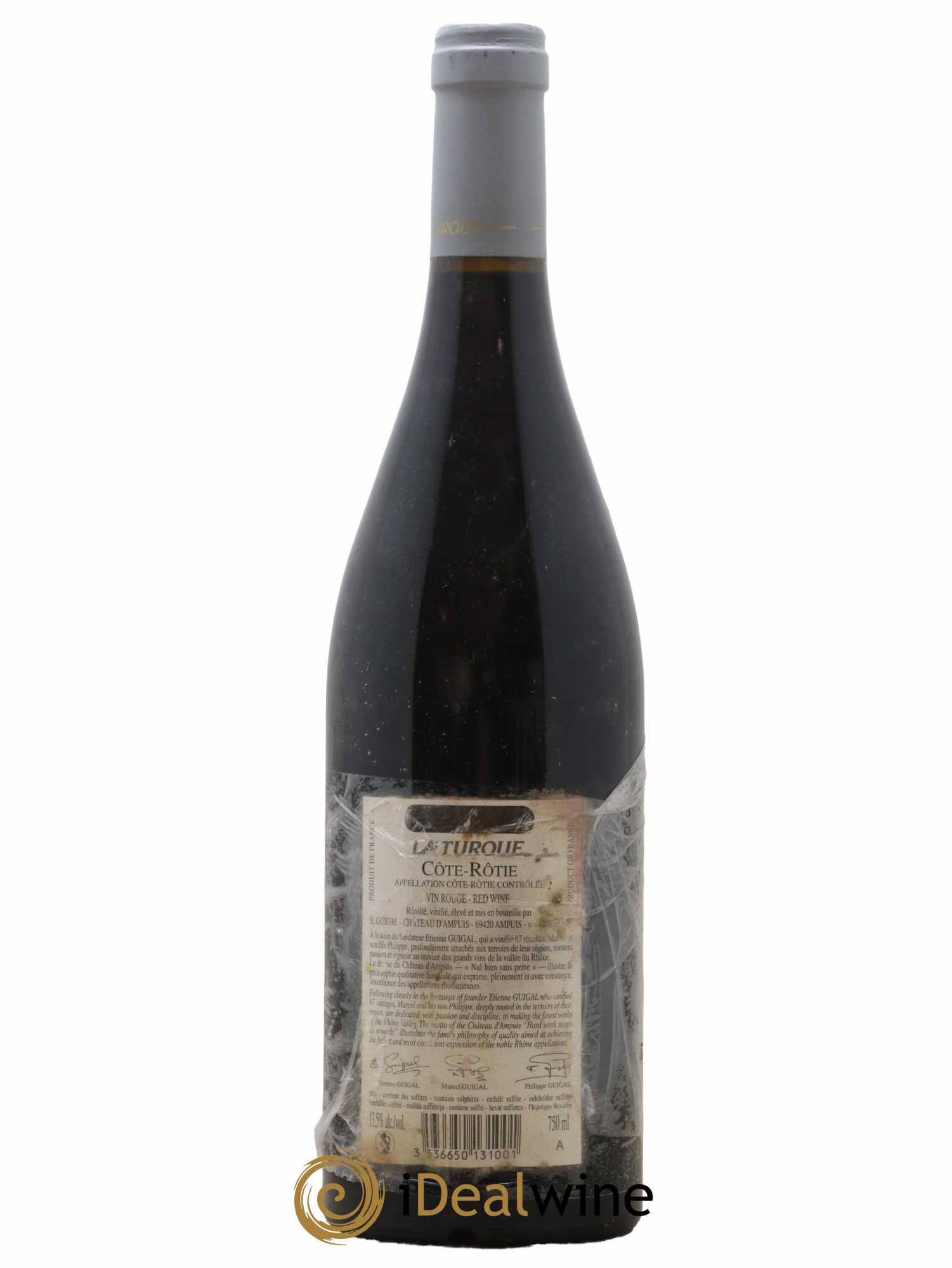 Côte-Rôtie La Turque Guigal 2012 - Posten von 1 Flasche - 1