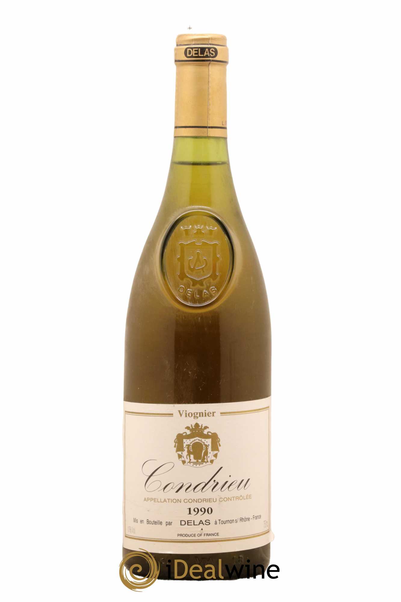 Condrieu Delas 1990 - Lot de 1 bouteille - 0