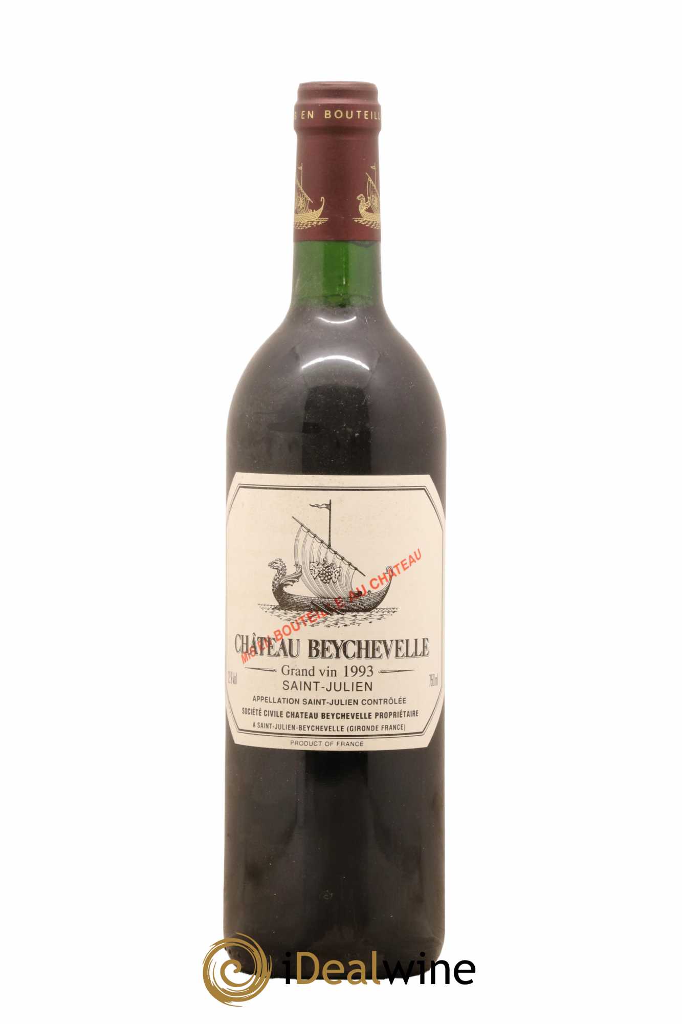 Château Beychevelle 4ème Grand Cru Classé 1993 - Lot de 1 bouteille - 0