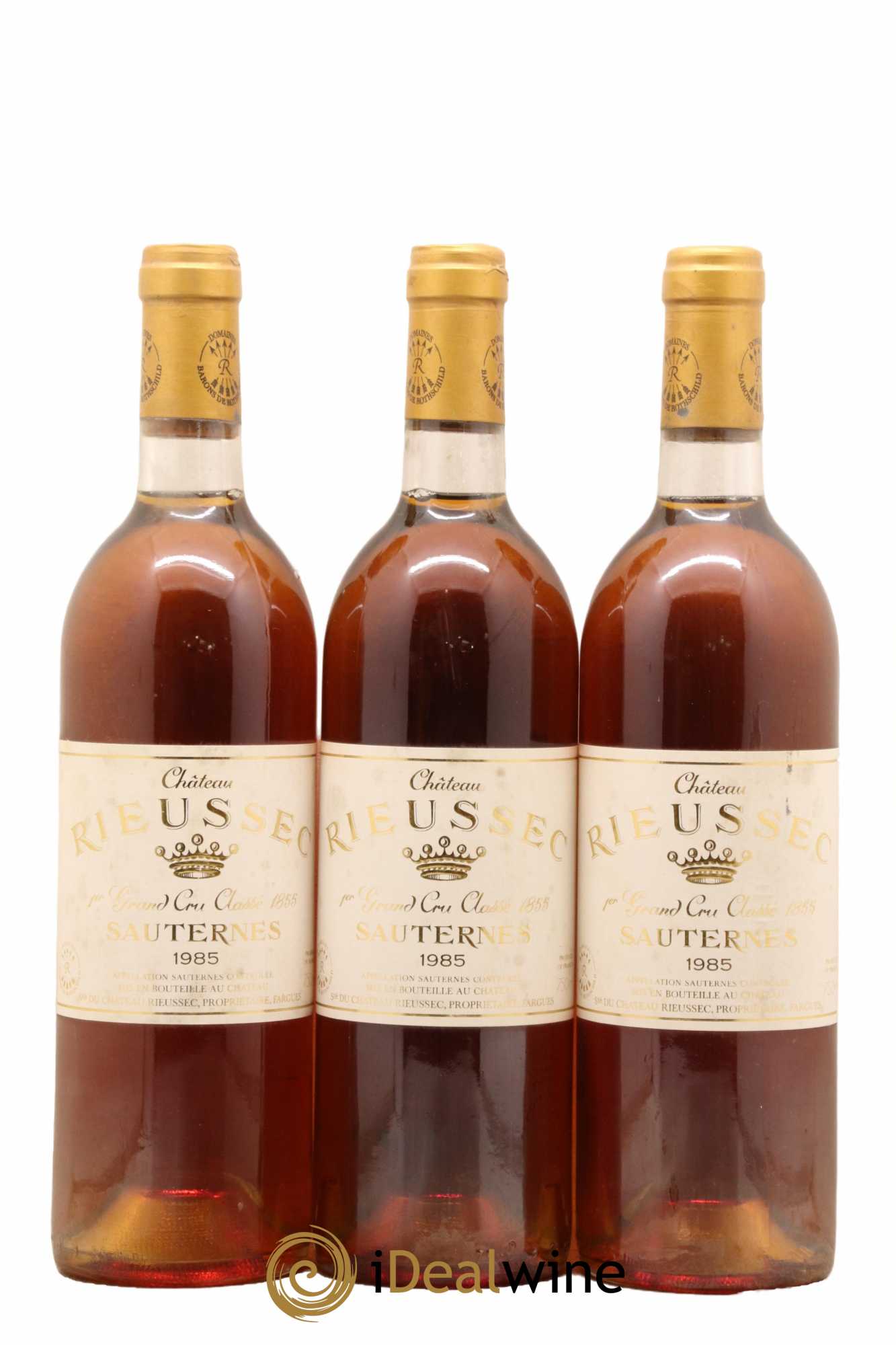 Château Rieussec 1er Grand Cru Classé 1985 - Lotto di 3 bottiglie - 0