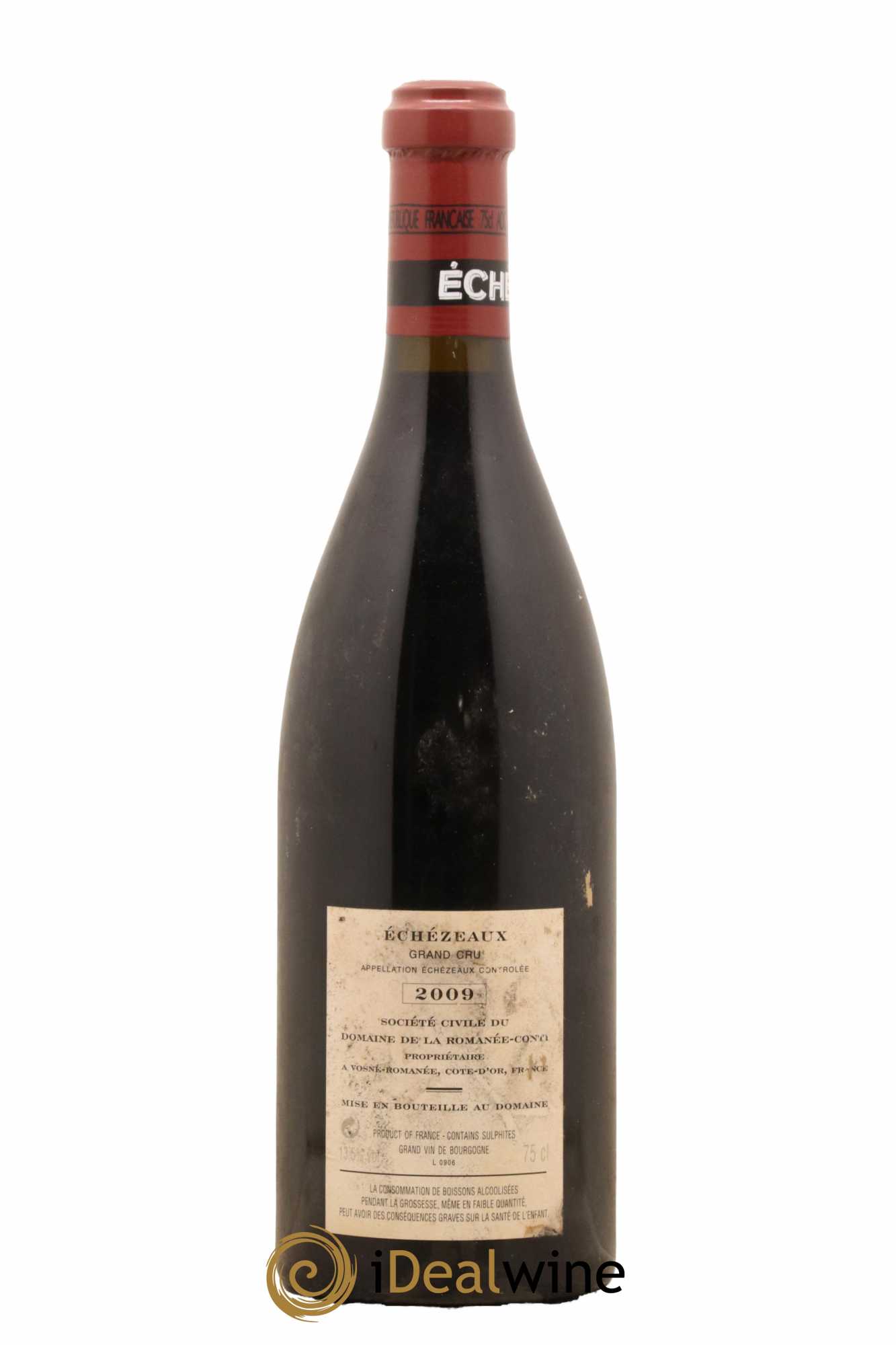 Echezeaux Grand Cru Domaine de la Romanée-Conti  2009 - Lot de 1 bouteille - 1
