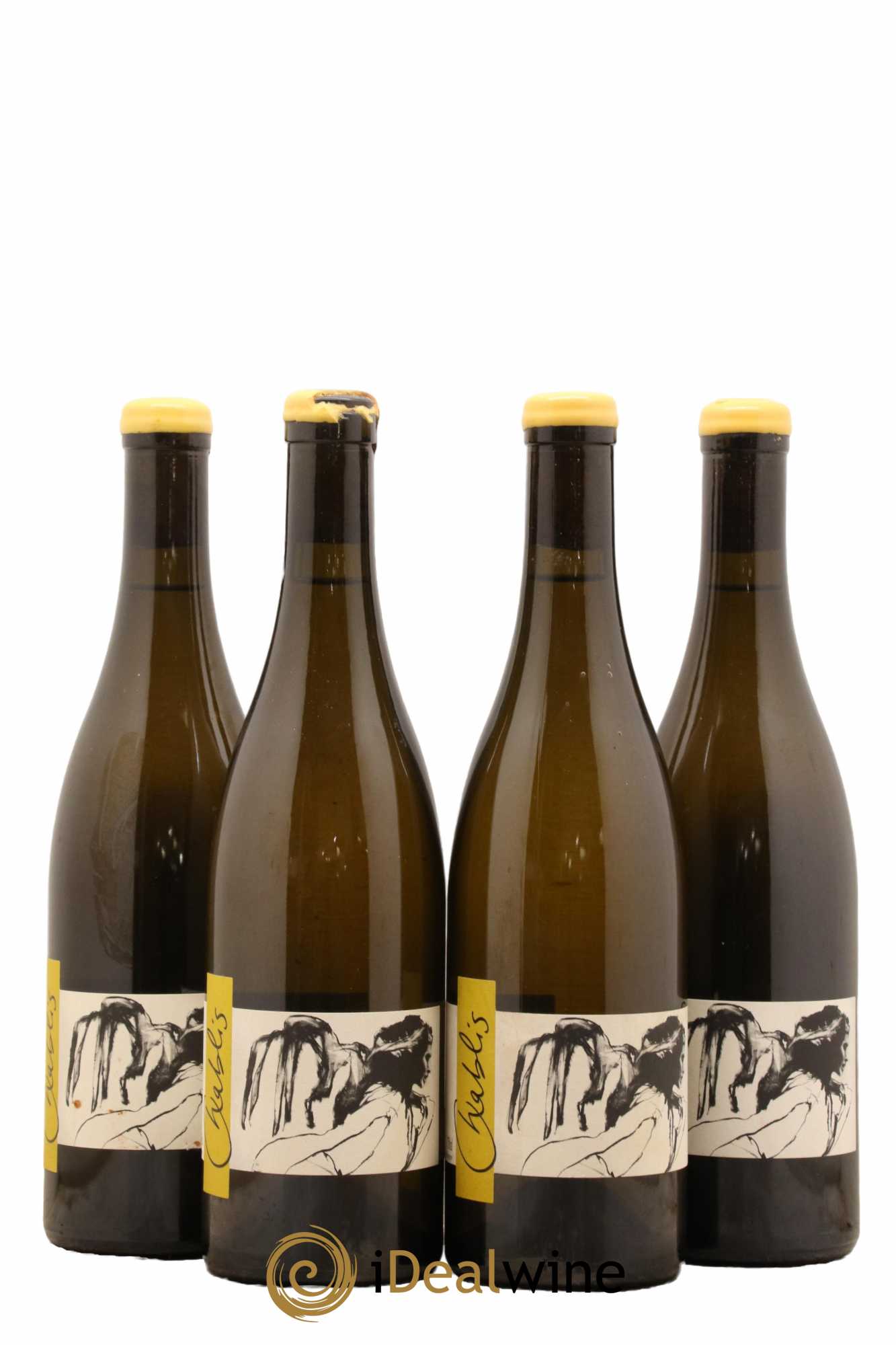 Chablis Vent d'Ange Pattes Loup (Domaine) 2017 - Lot de 4 bouteilles - 0
