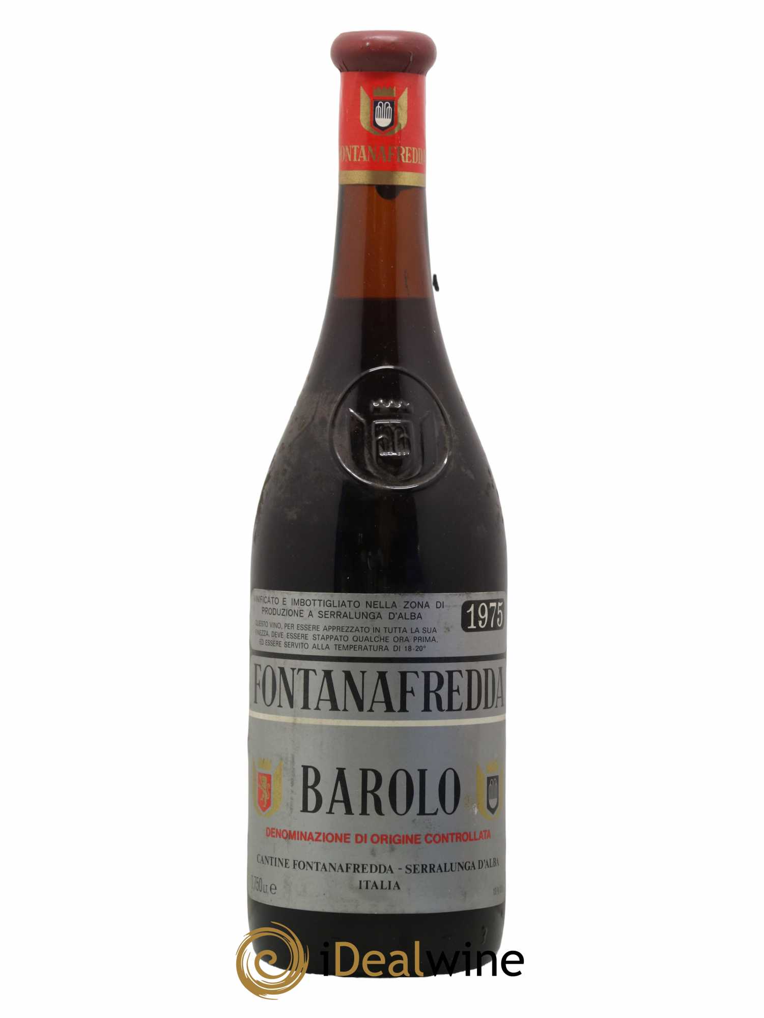 Barolo Fontanafredda 1975 - Lot de 1 bouteille - 0