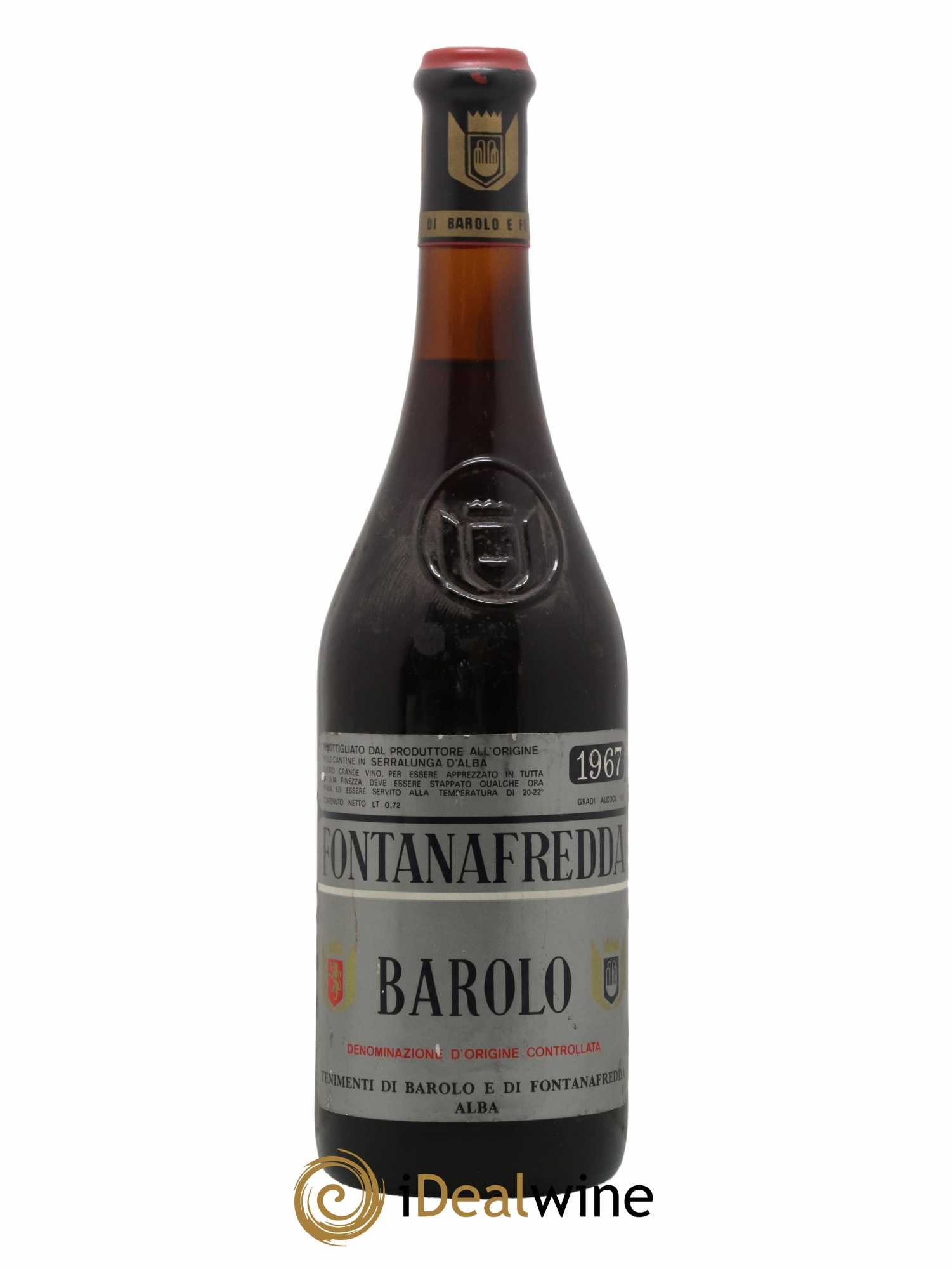 Barolo Fontanafredda 1967 - Lot de 1 bouteille - 0