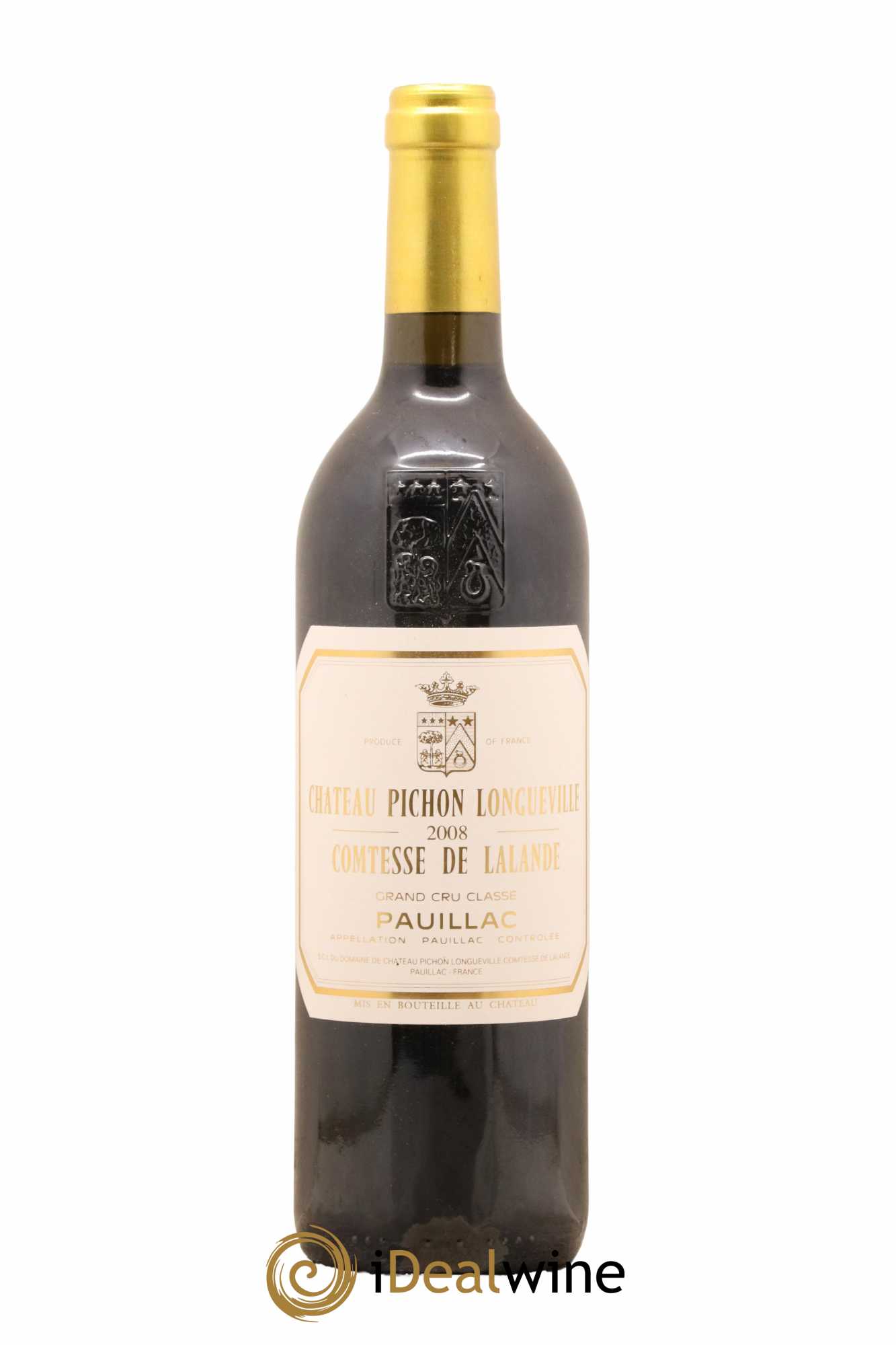 Château Pichon Longueville Comtesse de Lalande 2ème Grand Cru Classé 2008 - Lot de 1 bouteille - 0