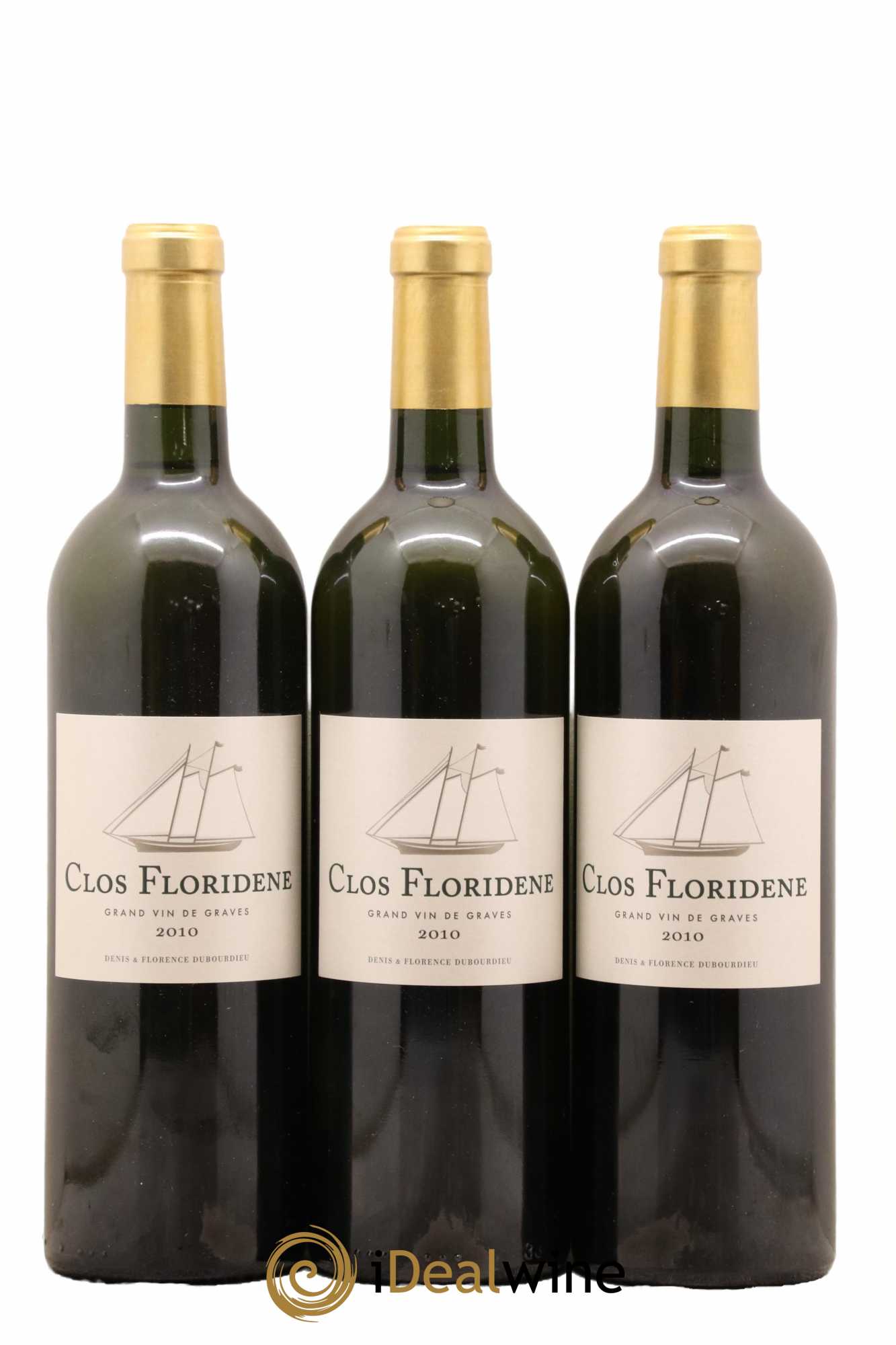 Clos Floridène 2010 - Lot de 3 bouteilles - 0