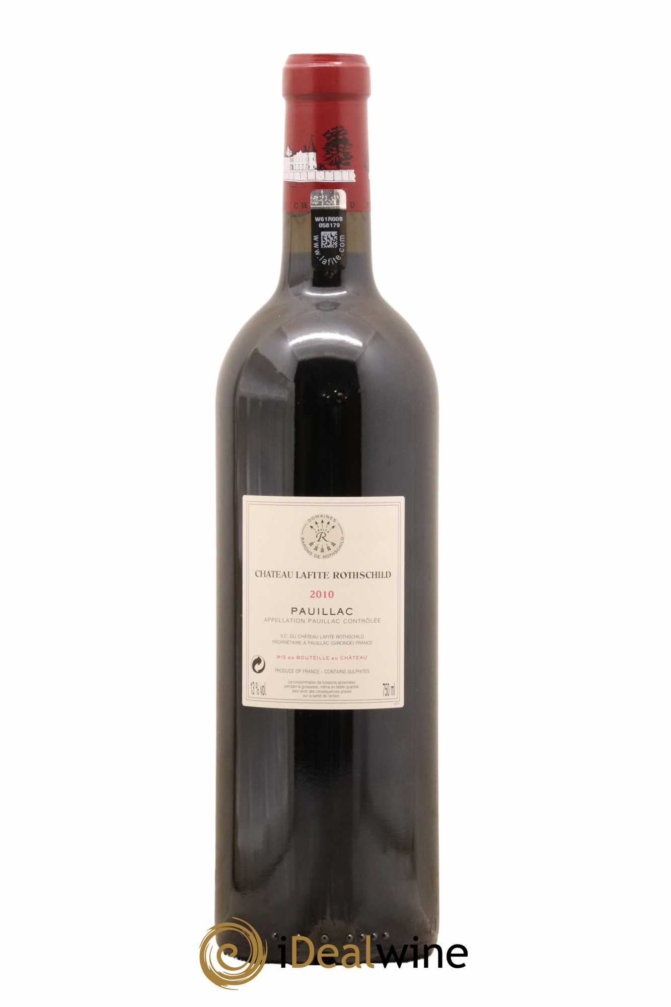 Château Lafite Rothschild 1er Grand Cru Classé 2010 - Lot de 1 bouteille - 1