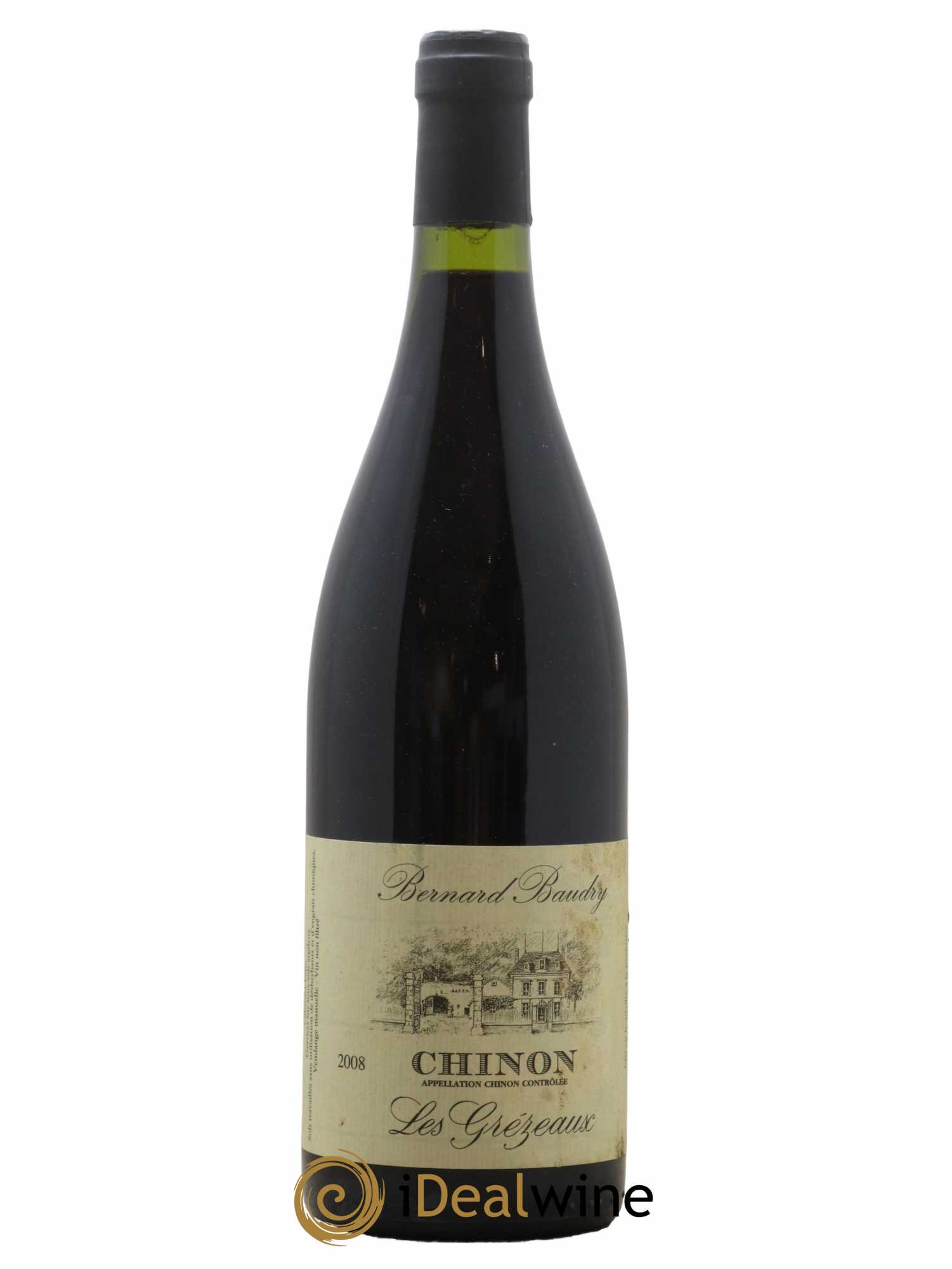 Chinon Les Grézeaux Bernard Baudry 2008 - Lot de 1 bouteille - 0