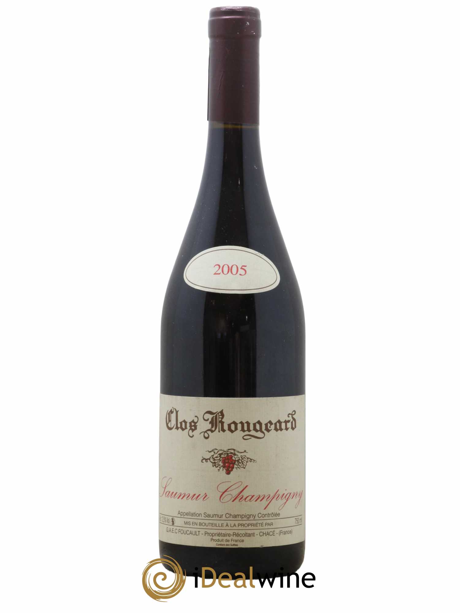 Saumur-Champigny Clos Rougeard 2005 - Lot de 1 bouteille - 0
