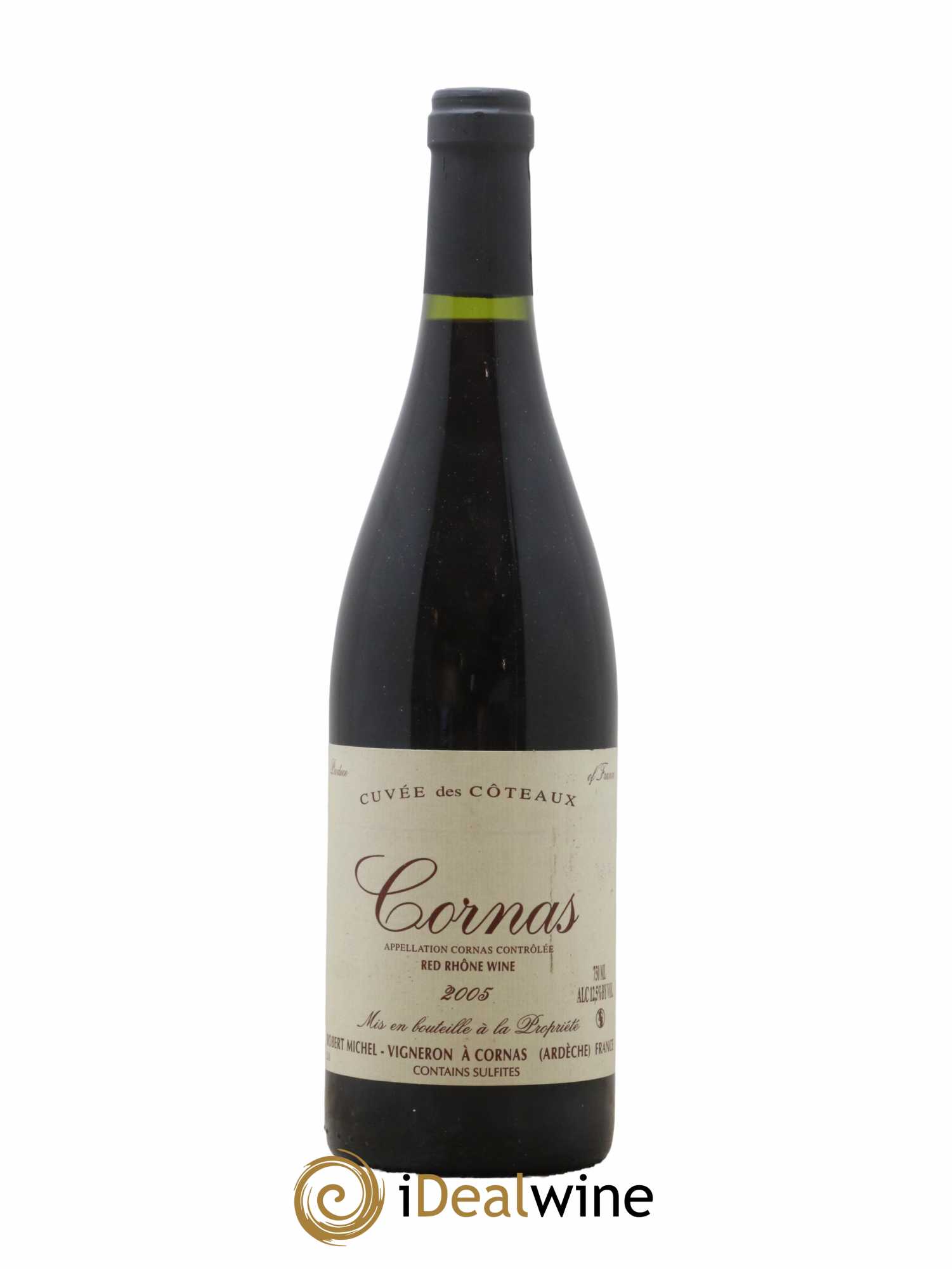 Cornas Cuvée des Coteaux Robert Michel 2005 - Lot de 1 bouteille - 0