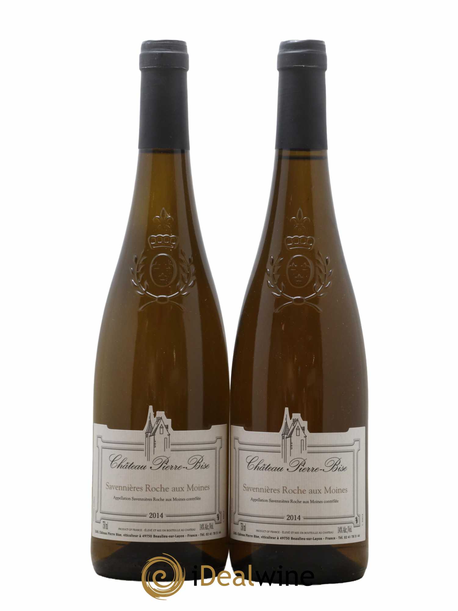Savennières Roche aux Moines Château Pierre-Bise 2014 - Lot de 2 bouteilles - 0