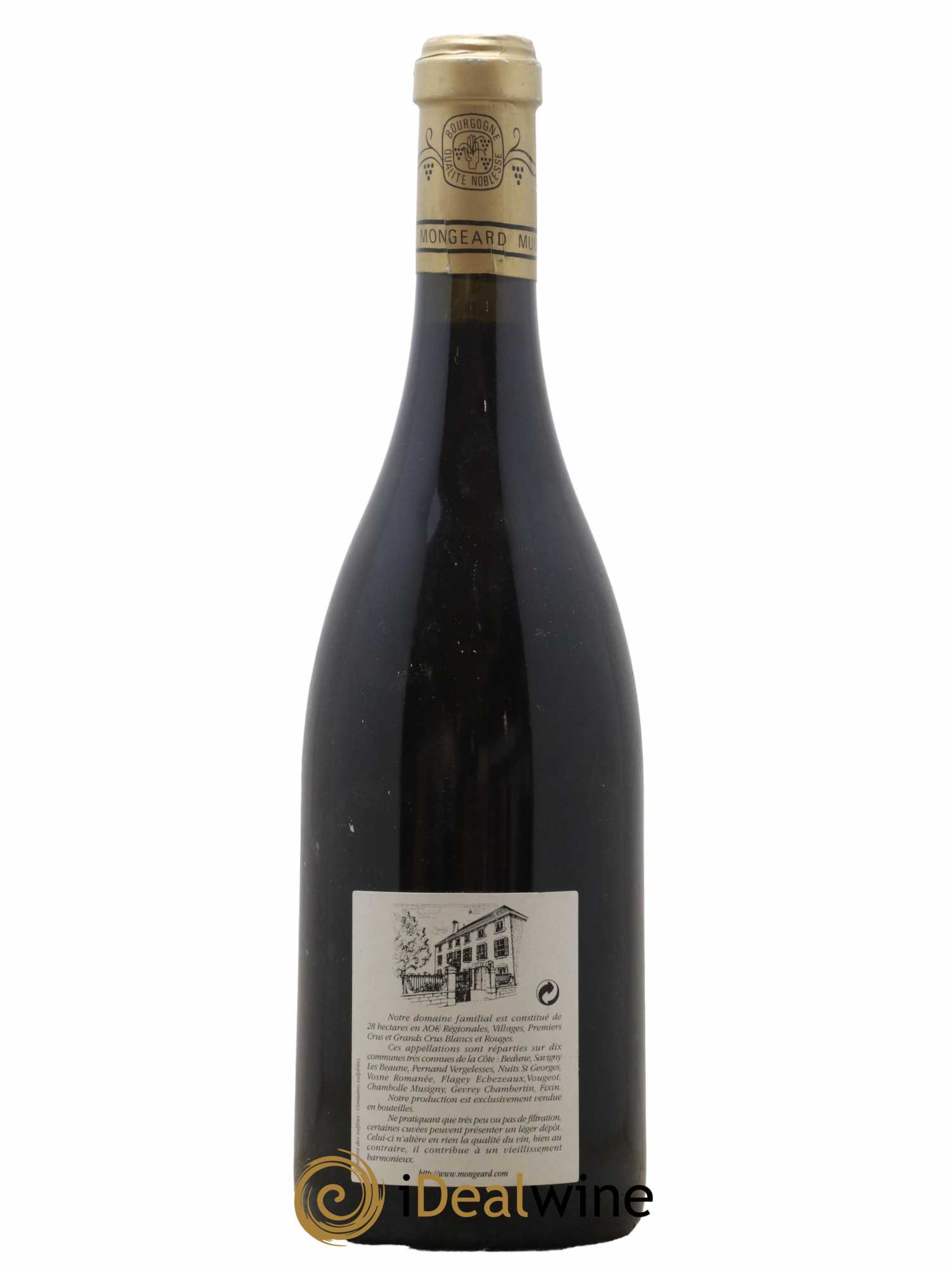 Grands-Echezeaux Grand Cru Mongeard-Mugneret (Domaine) 2003 - Lot de 1 bouteille - 1