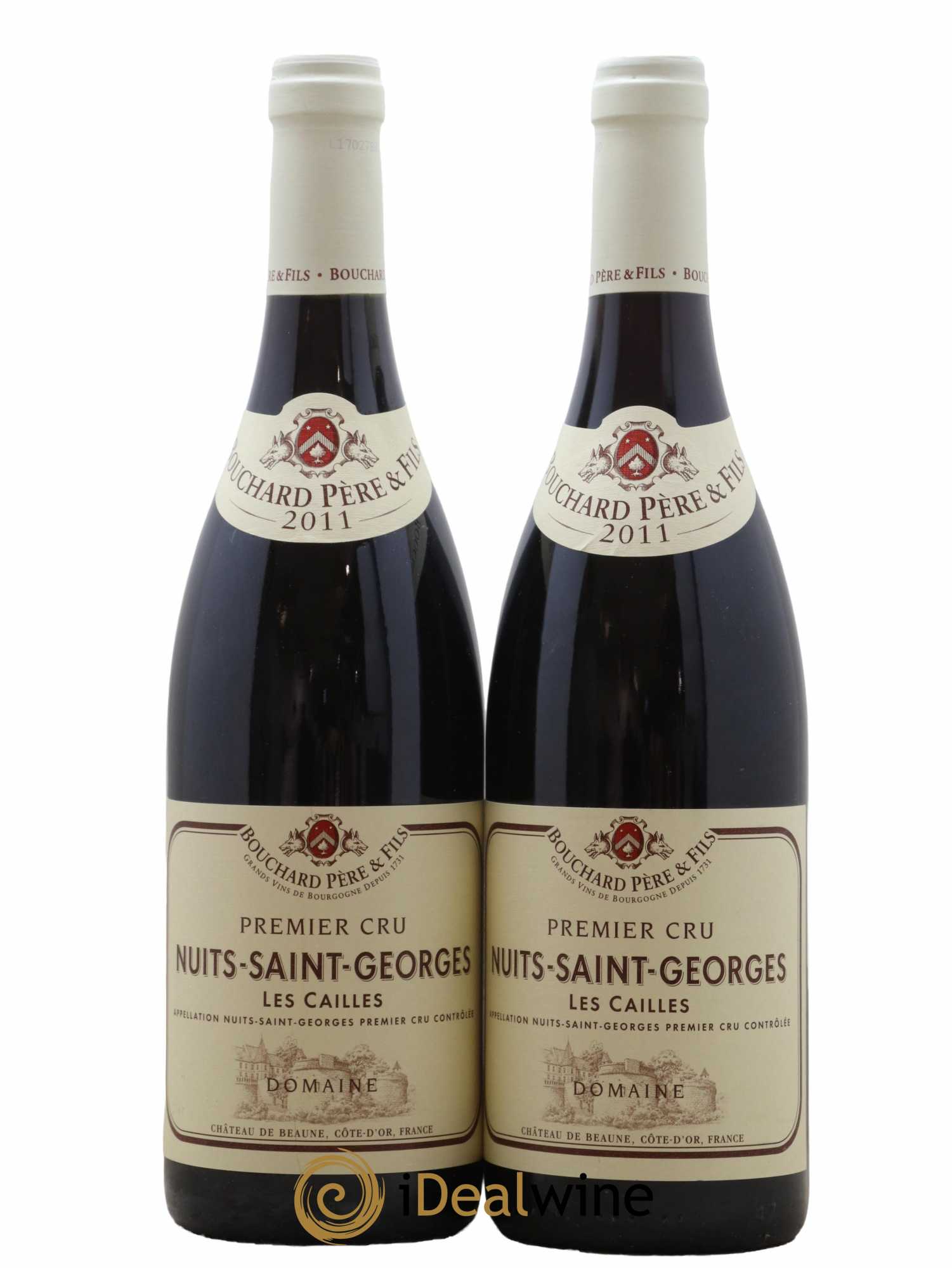 Nuits-Saint-Georges 1er Cru Les Cailles Bouchard Père & Fils 2011 - Lot de 2 bouteilles - 0