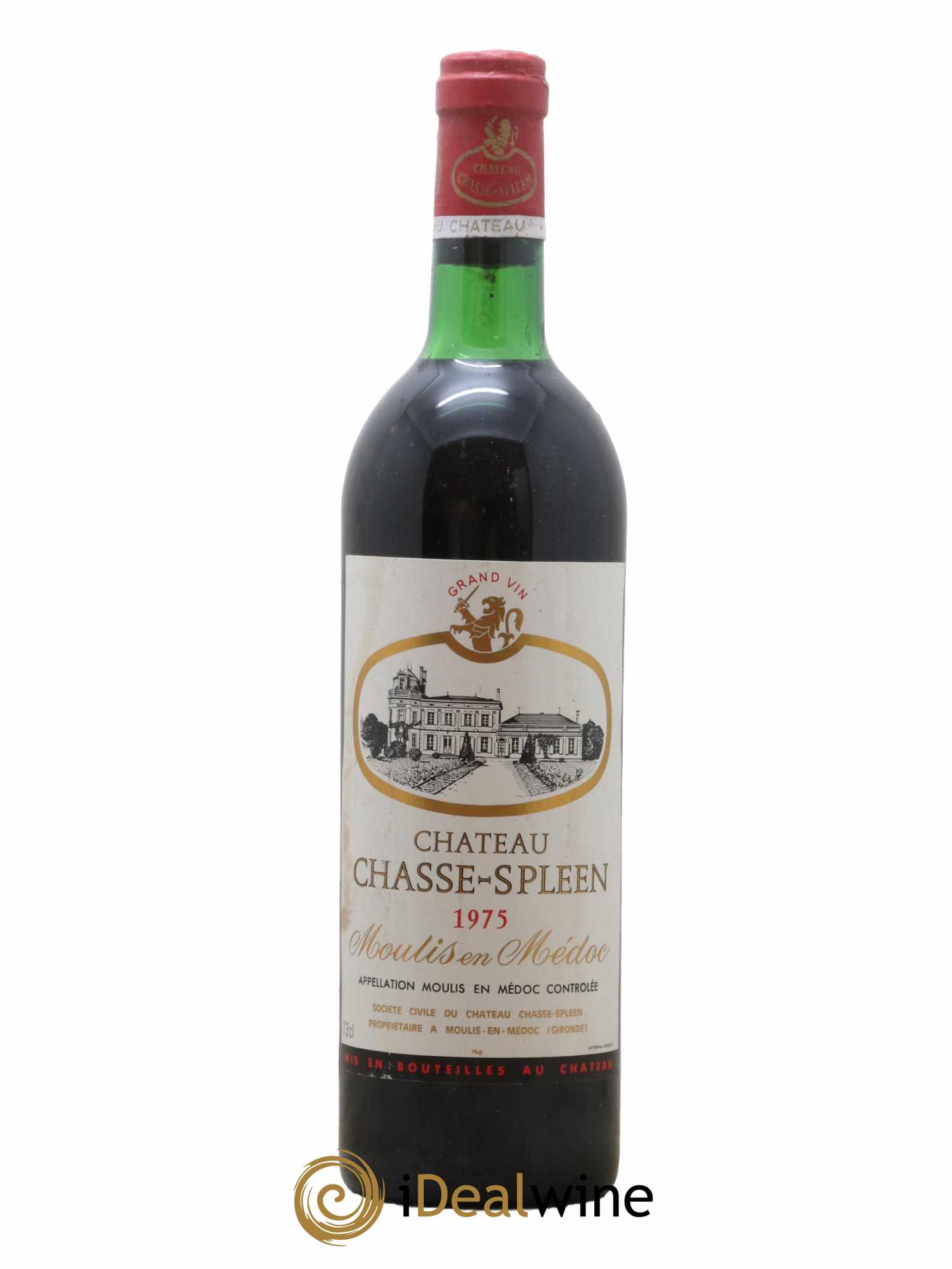 Château Chasse Spleen 1975 - Lot de 1 bouteille - 0