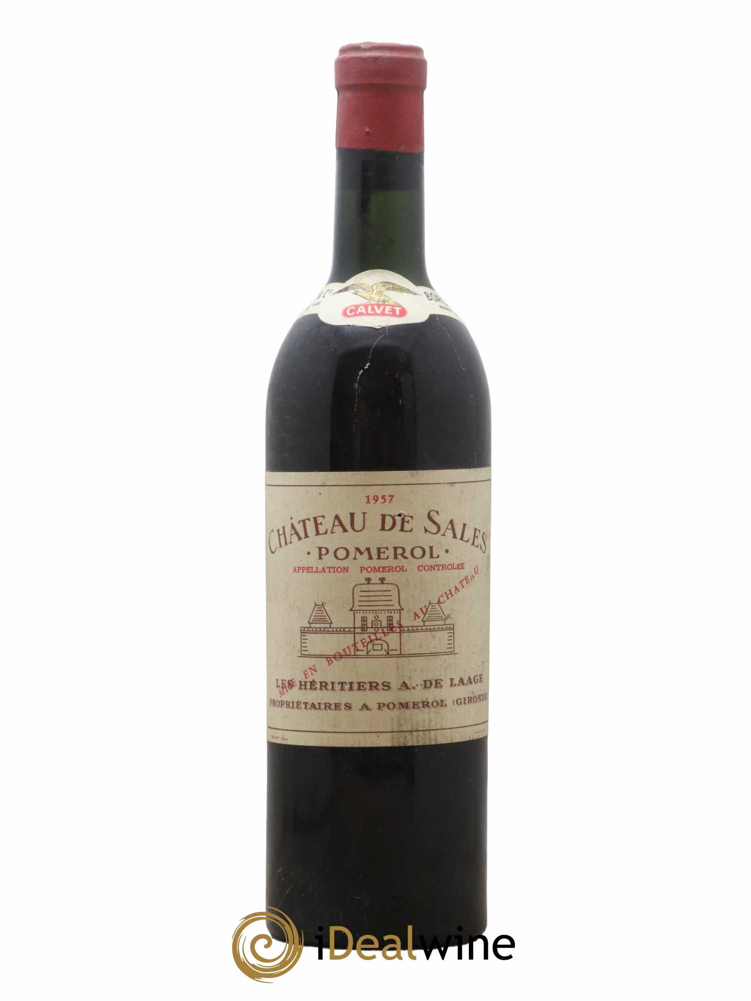 Château de Sales 1957 - Lot de 1 bouteille - 0