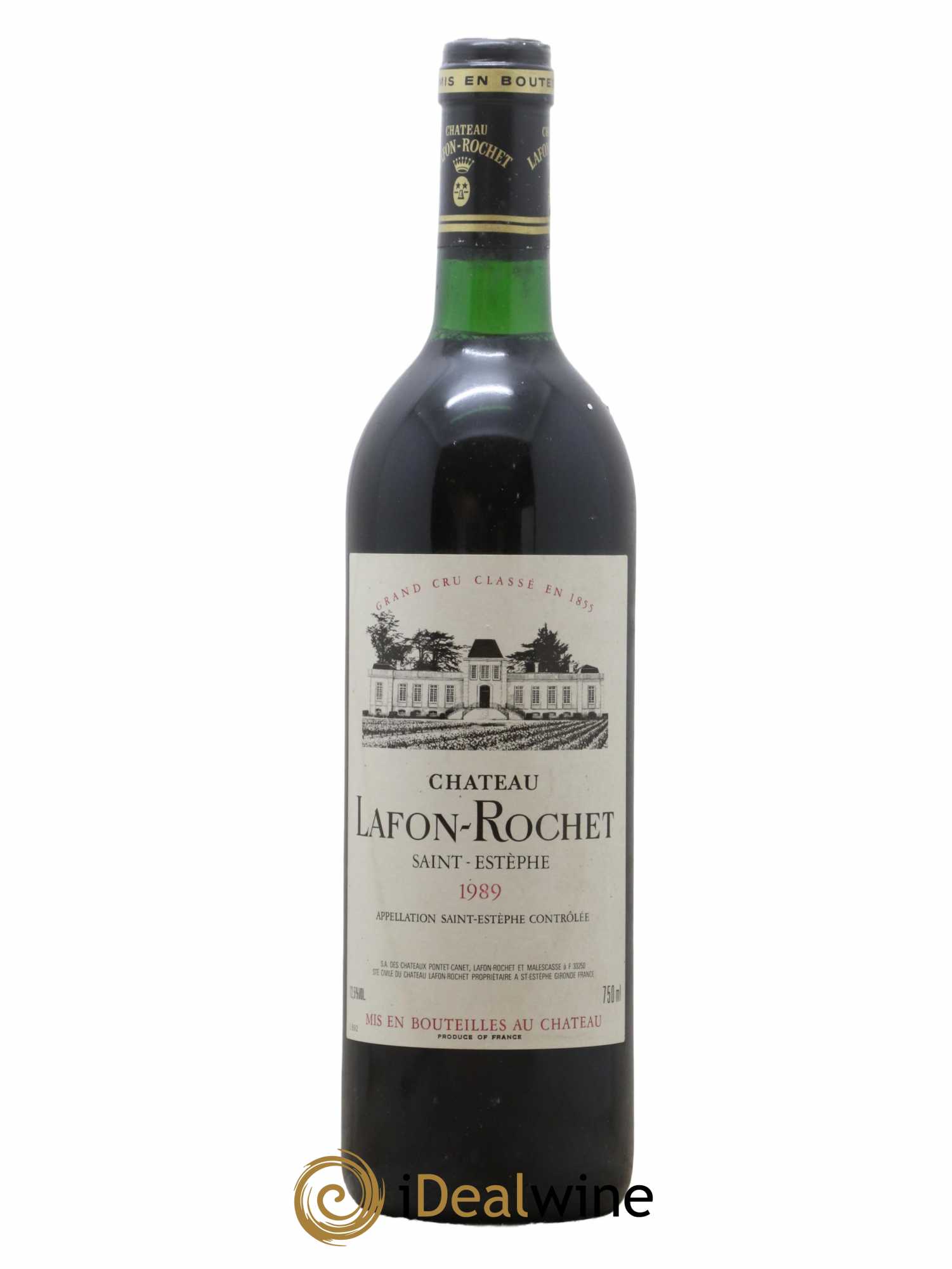 Château Lafon Rochet 4ème Grand Cru Classé 1989 - Lot de 1 bouteille - 0