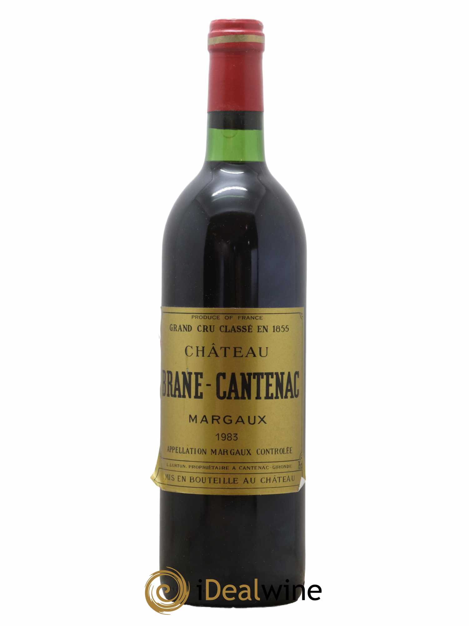 Château Brane Cantenac 2ème Grand Cru Classé 1983 - Lot de 1 bouteille - 0